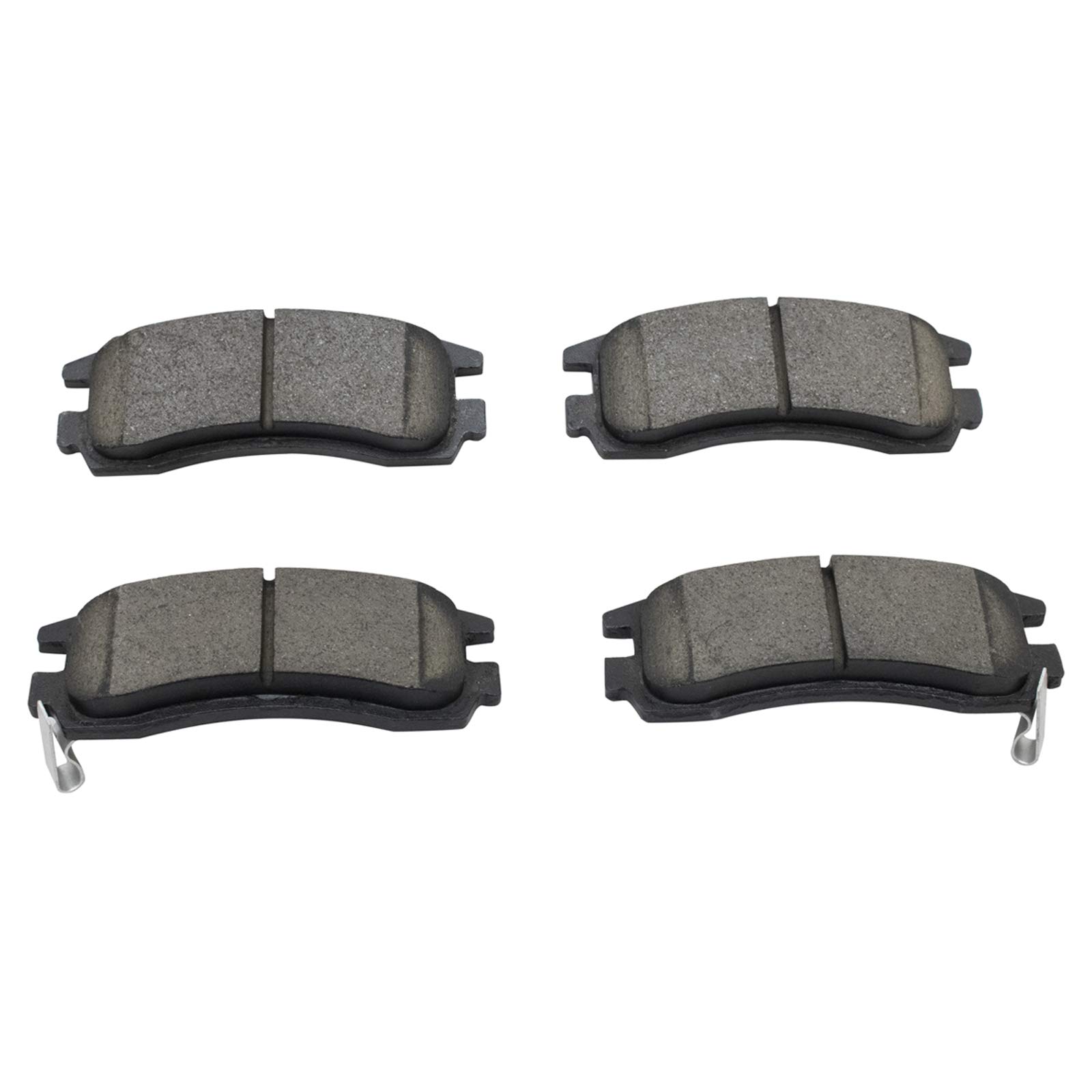 High-Performance Rear Brake Pad & Rotor Kit with Caliper & Chemical Kit - Ceramic Brake Pads & Rotors for 2008-2009 Buick LaCrosse, 2006-2010 Chevrolet Impala, 2006-2007 Monte Carlo - Perfect for Daily Commuting & Highway Driving