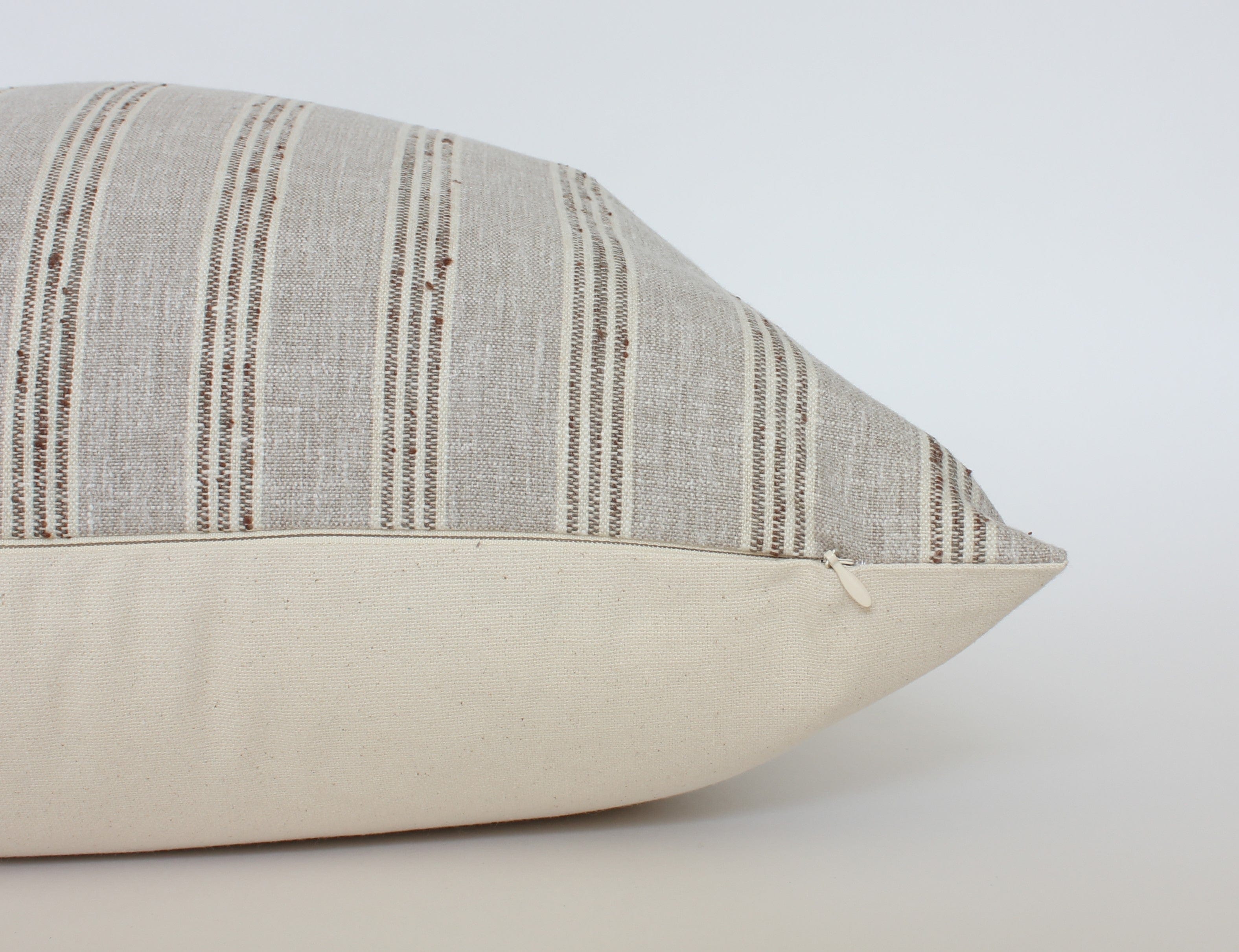 Landyn Stripe Pillow Cover - Soft & Stylish Decorative Cushion Case for Sofa, Bed, Living Room - 18x18 Inches - Home Decor Accent