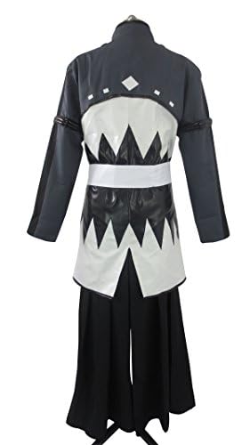 Hakuouki Shinsengumi Kitan 2010 Calendar Hajime Saito Kimono Cosplay Costume for Men - Authentic Japanese Samurai Outfit (Size S) | Perfect for Anime Conventions, Halloween & Cosplay Events
