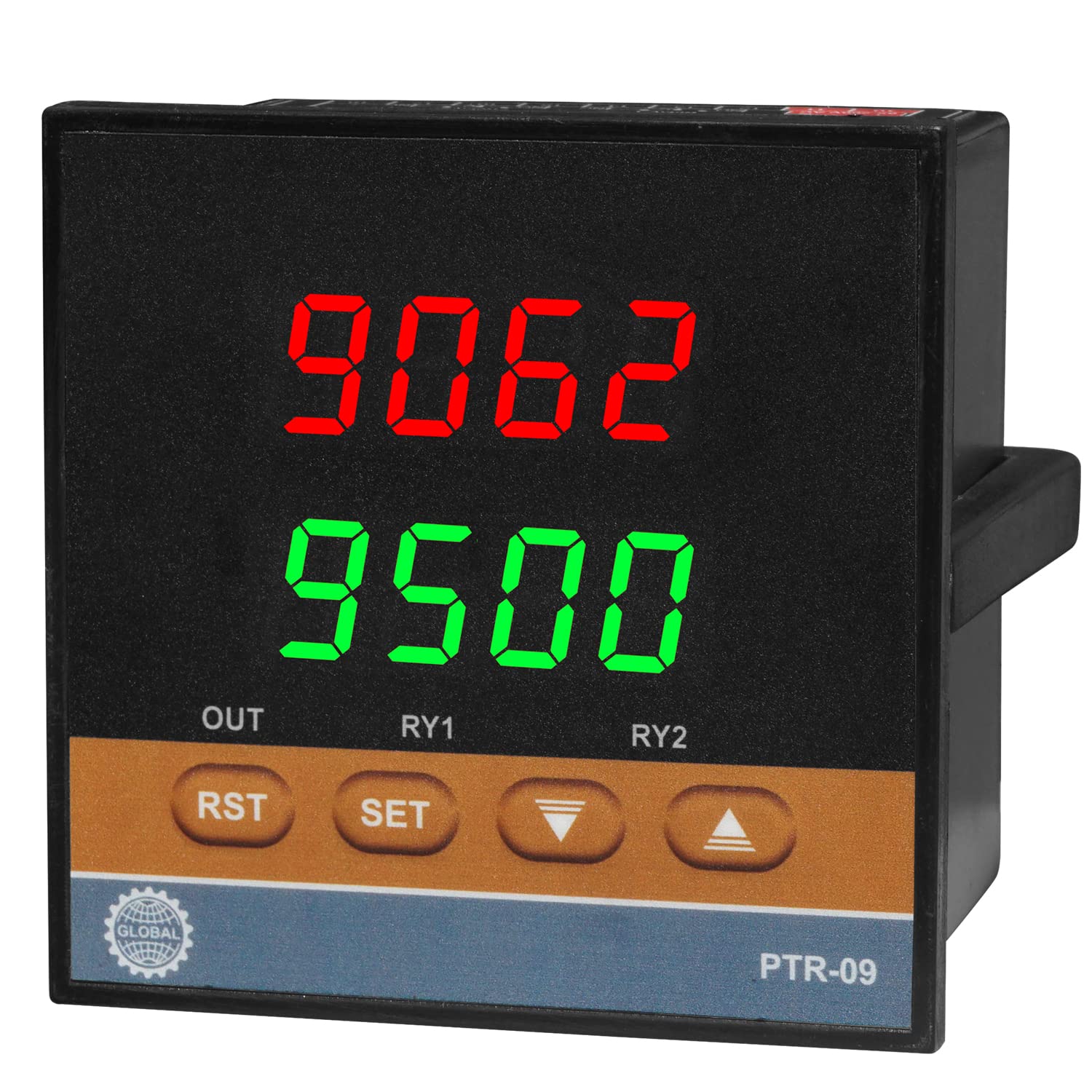 PTR-09 Programmable Digital Timer Switch 96x96mm - Smart Home Automation for Lights, Appliances & HVAC Systems