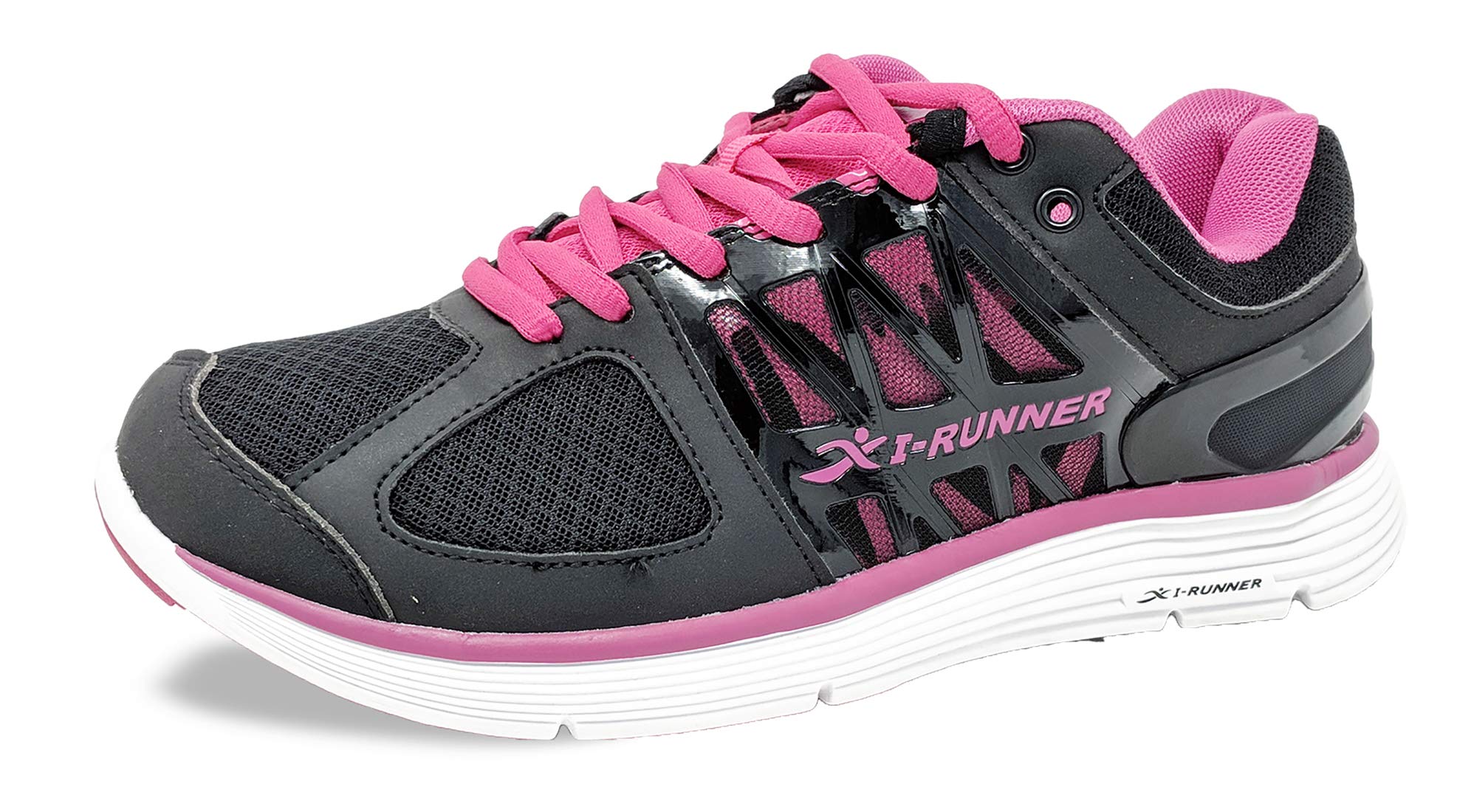 Sophia Women's Leather & Mesh Walking Shoes - Comfortable & Breathable for Walking, Travel & Everyday Wear