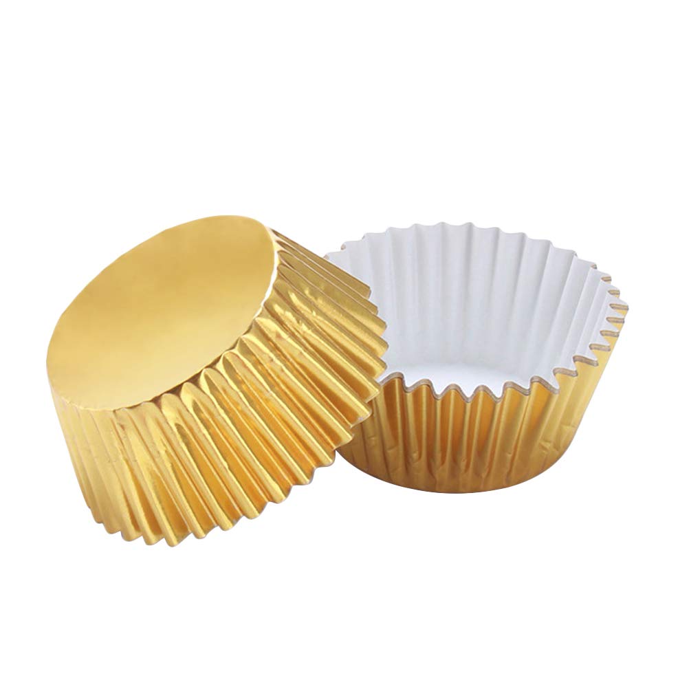 DOITOOL 200PCS Natural Greaseproof Muffin Baking Cups - Disposable Cupcake Liners & Wrapper for Mini Cakes, Perfect for Home Baking, Party Desserts and Holiday Treats
