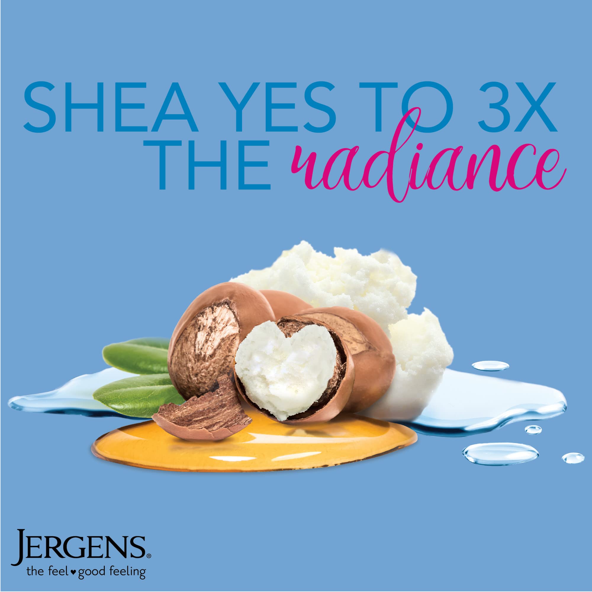 Jergens Wet Skin Moisturizer with Coconut Oil & Shea Butter - In-Shower Lotion for Dry Skin - 10 Fl Oz Hydrating Body Lotion - Perfect for Post-Shower Hydration and Soft Skin Care Routine