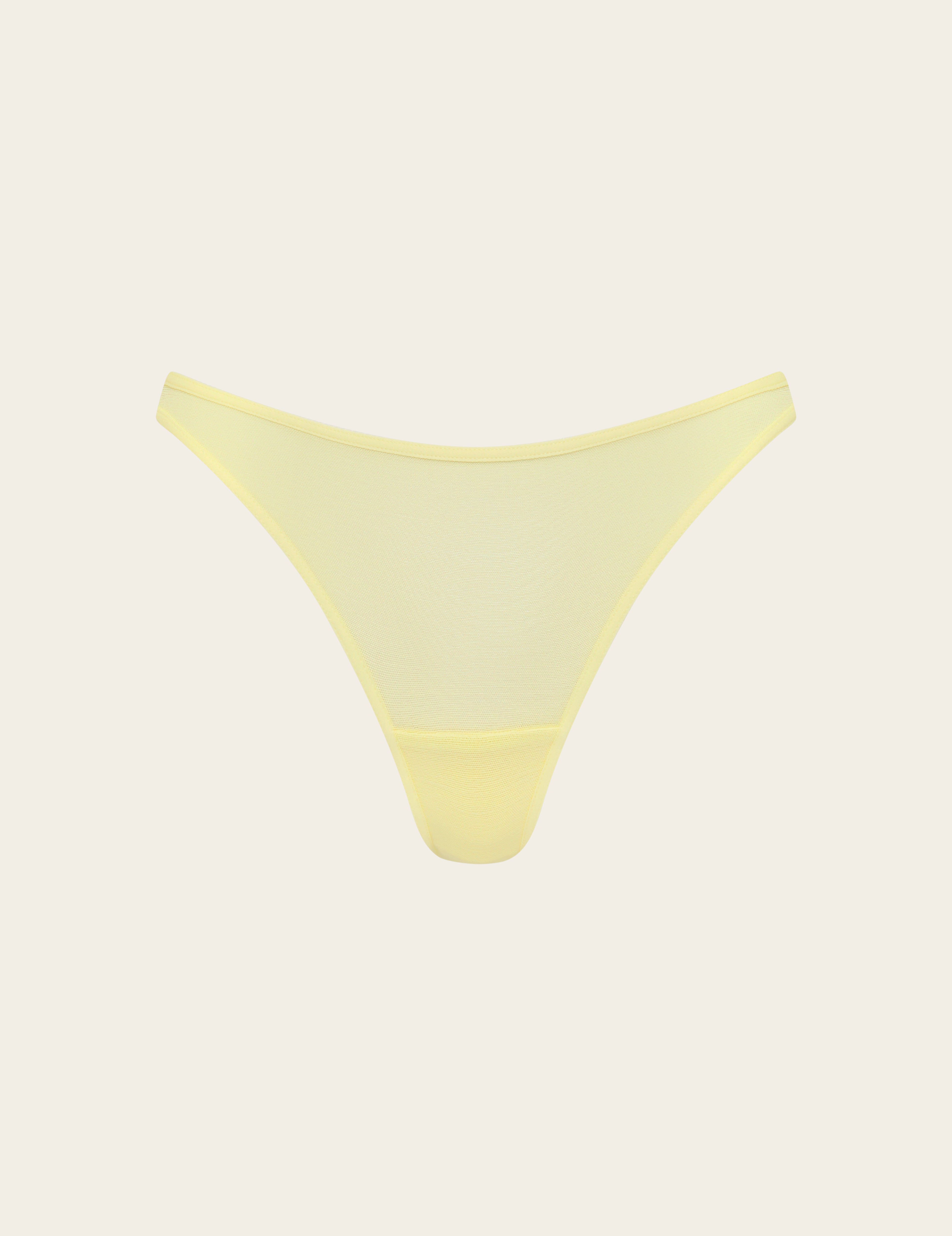 FreeMesh Bikini Swimwear - Sexy Lemon Yellow Bikini Set for Women, Perfect for Beach, Pool Party & Summer Vacation