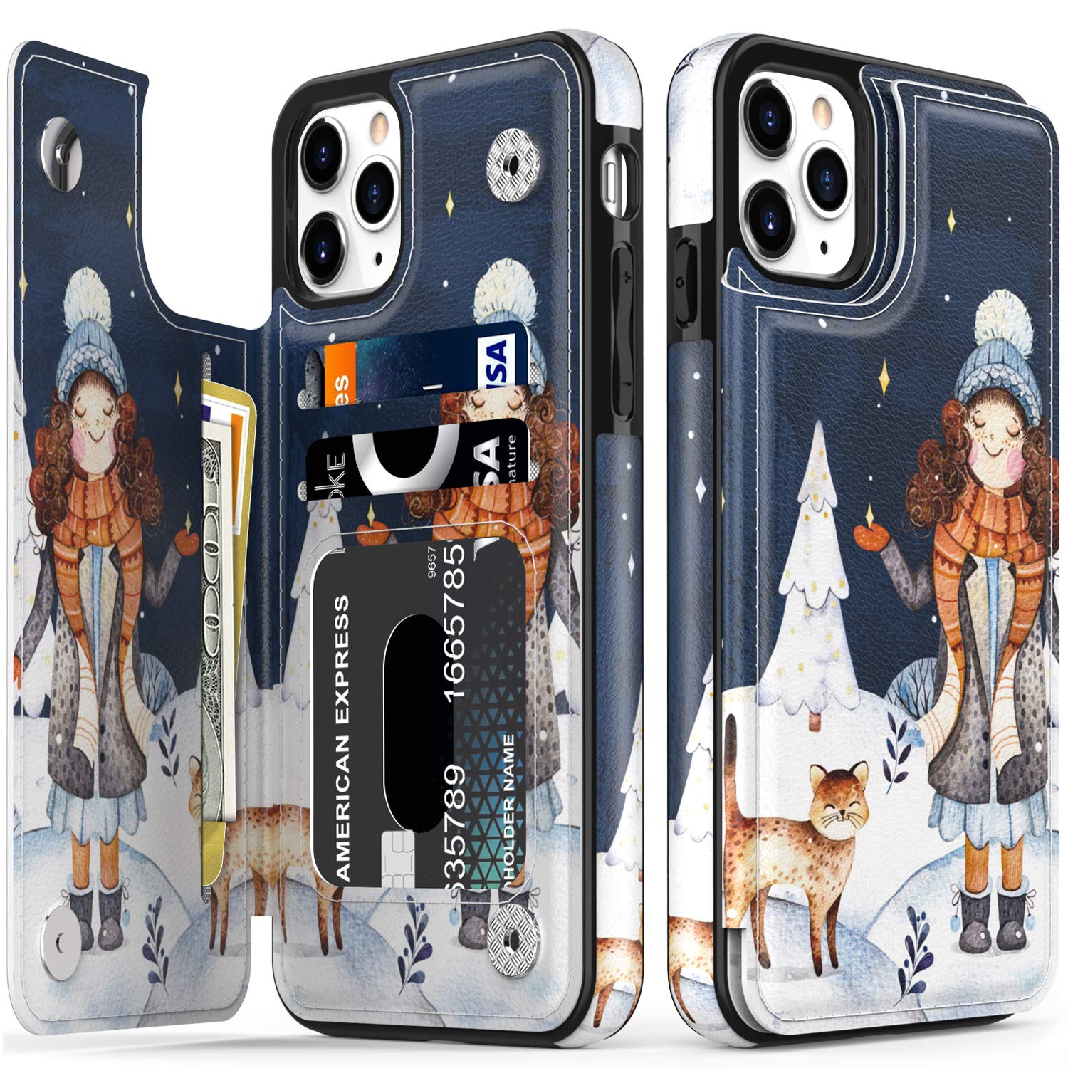 Premium Leather Wallet Case for iPhone 12 Pro Max 6.7