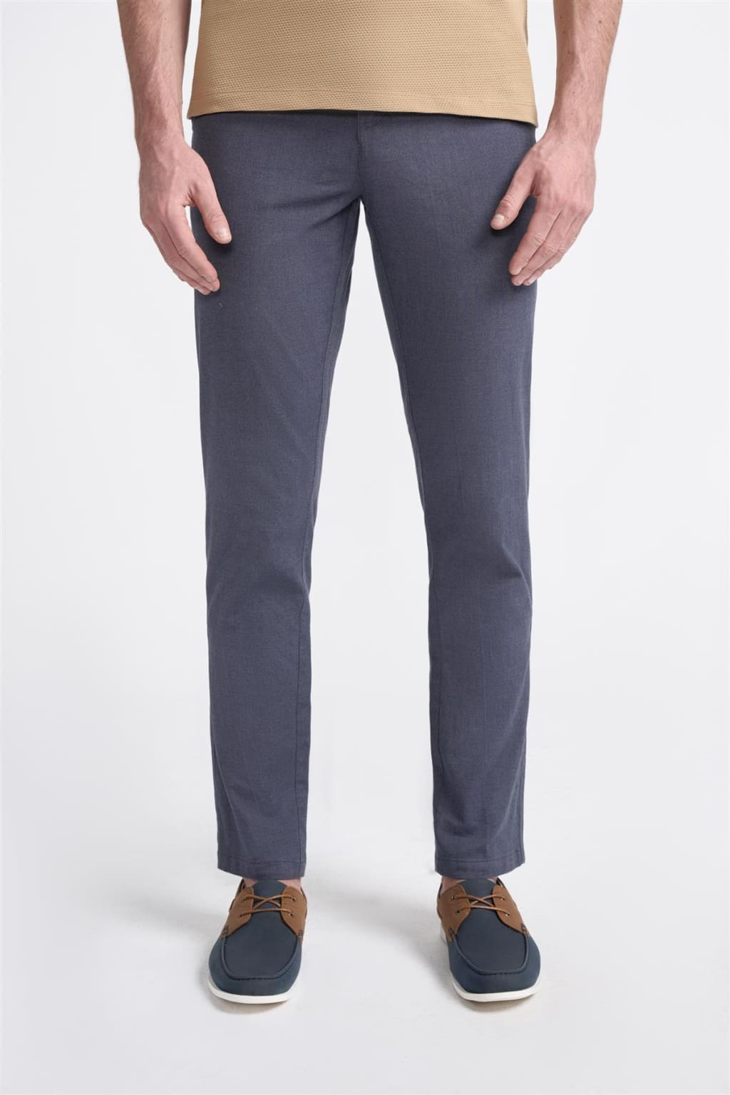 Cavani Men's Dakota Chinos - Classic Slim Fit Stretch Dress Pants for Business Casual & Office Wear | Comfortable Work Pants for Men