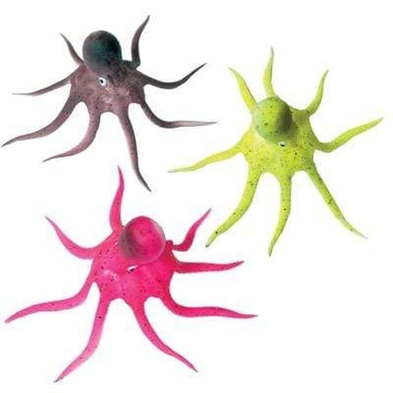 Aqua One Copi Sea Floating Octopus Toy - Assorted Colors for Kids Pool, Bath & Beach Fun - Interactive Water Play for Toddlers & Children