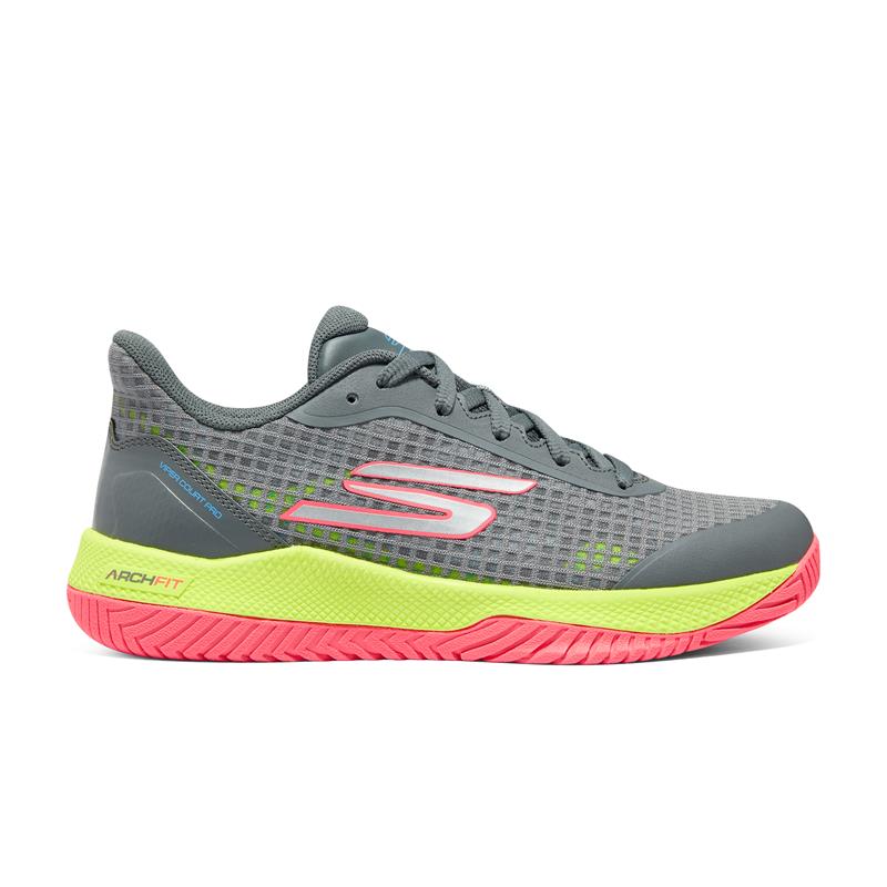 SKECHERS VIPER COURT PRO 172069C/GYPK - Men's Athletic Sneakers for Running & Training - Lightweight Comfort Shoes for Gym & Casual Wear