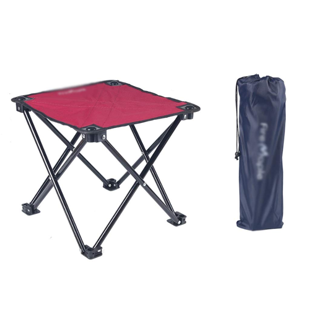 **Heavy Duty Portable Folding Chair for Outdoor, Beach, Camping, Picnic & Fishing - Lightweight & Durable (Red) - Perfect for Backyard, Travel & Relaxation**