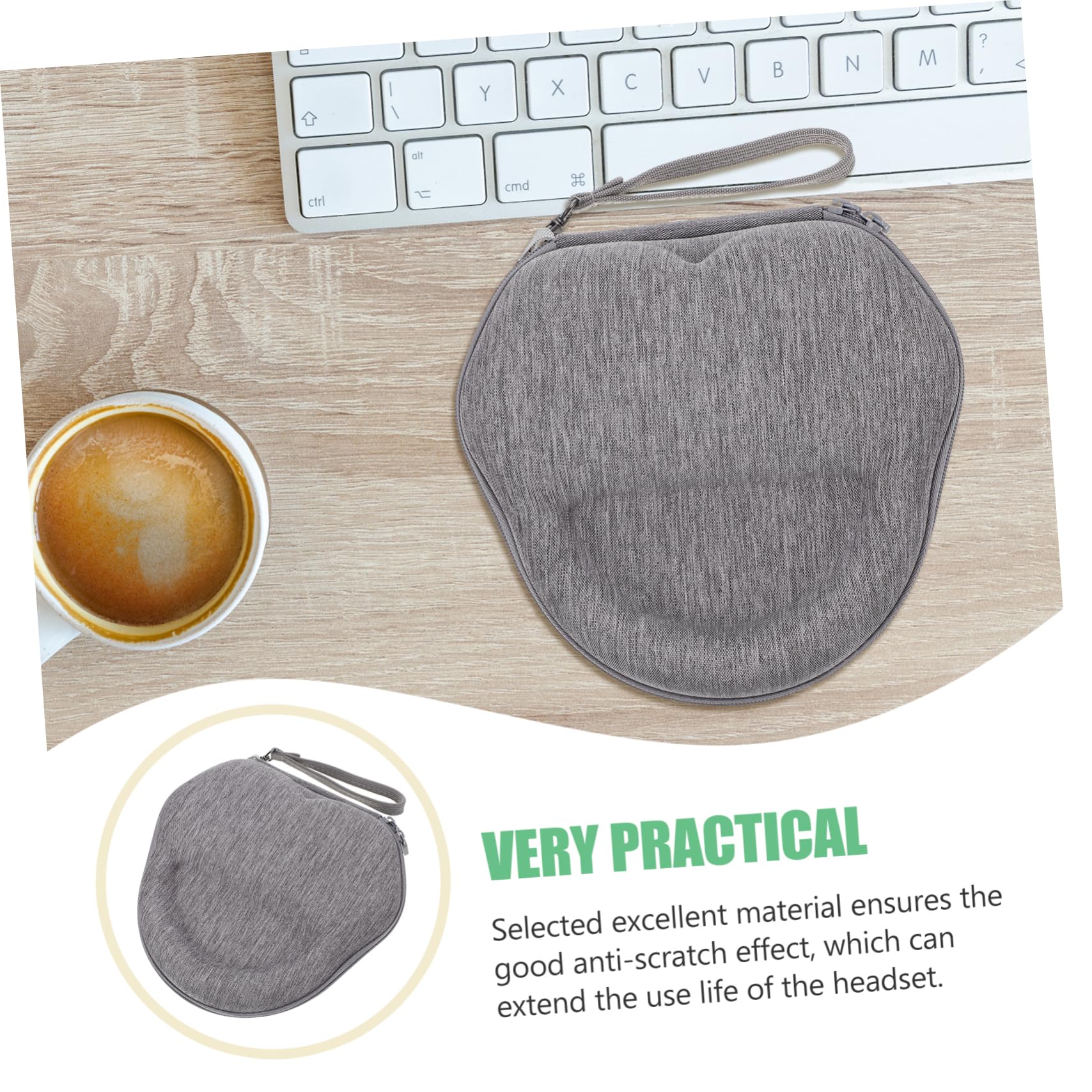3-Pack Durable Anti-Scratch Headphone Case - Protective Storage Pouch for Earphones & Headsets - Perfect for Travel, Gym, and Daily Organization