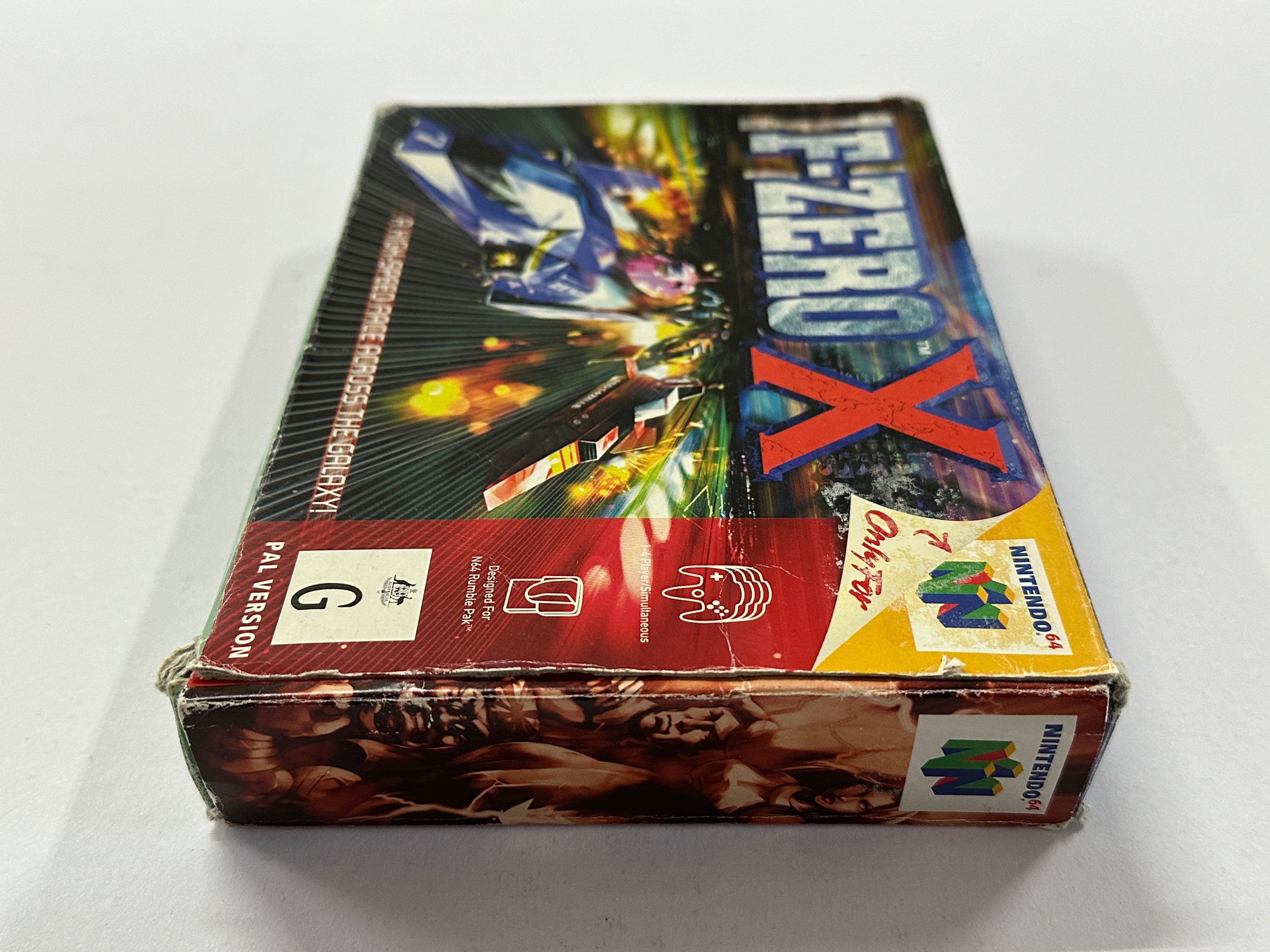F Zero X Complete In Box - Nintendo 64 N64 Racing Game - Retro Video Game Collectible - Perfect for Gaming Enthusiasts & Nostalgic Players