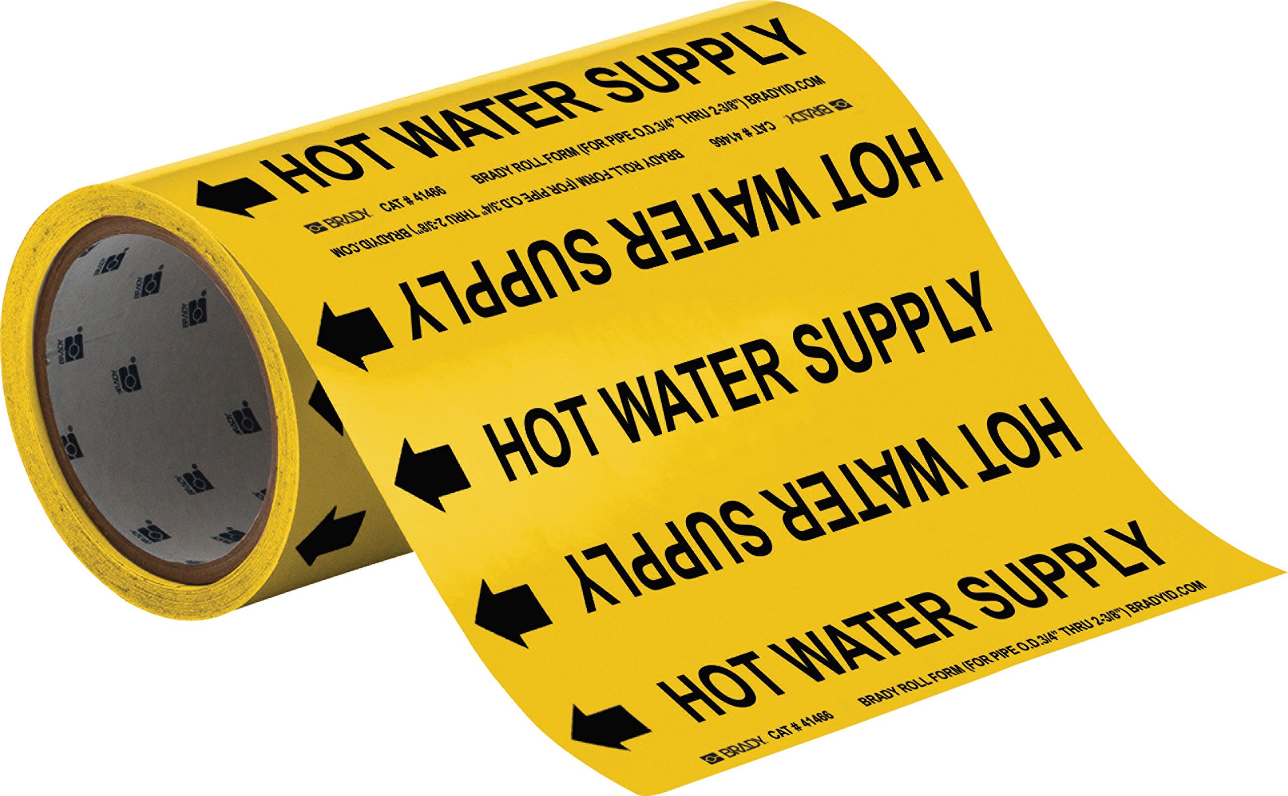 Brady 41466 Roll Form Pipe Markers - B-946, 8