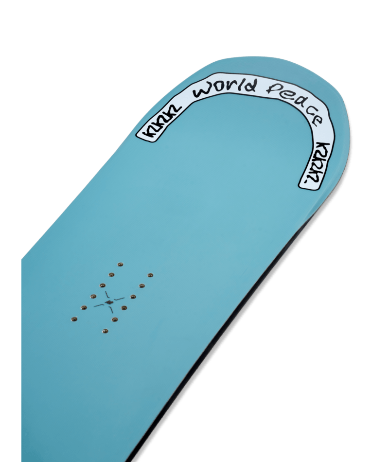 K2 World Peace Men's Snowboard 2026 - High Performance All-Mountain Snowboard for Freeride & Park | Perfect for Powder, Groomers & Tricks