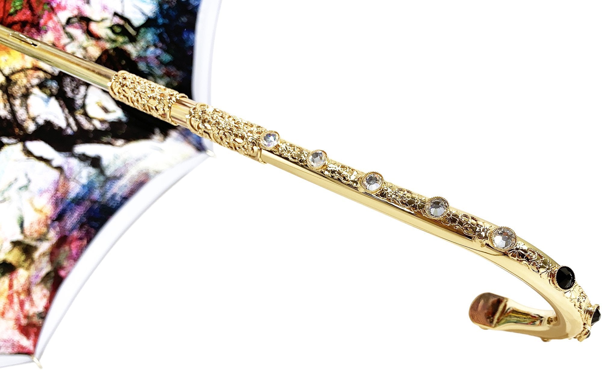 Stylish il Marchesato Butterfly Umbrella - Elegant & Durable Compact Folding Umbrella for Women & Men - Perfect for Rainy Days, Outdoor Events & Travel Accessories