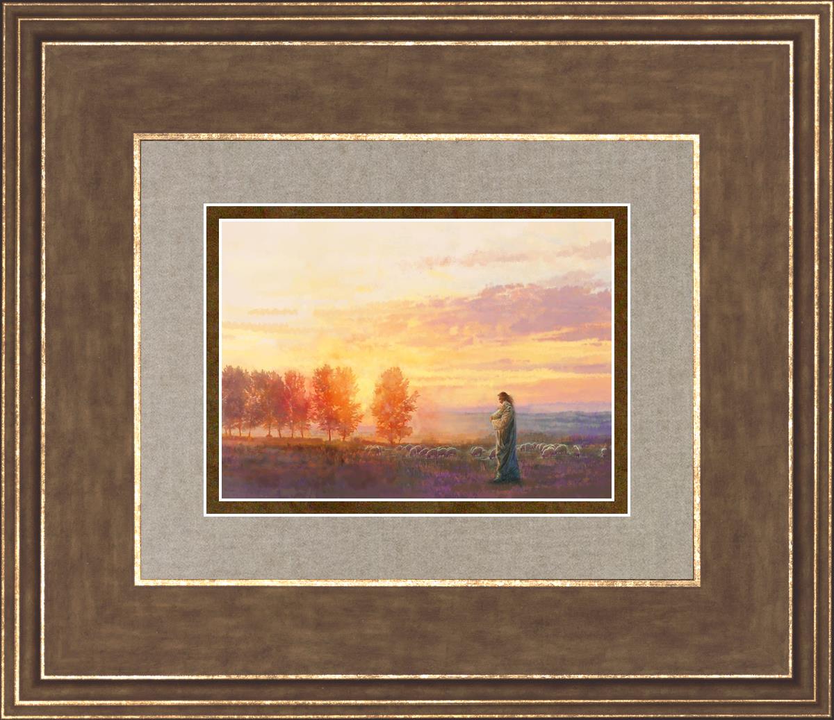 Eventide By Yongsung Kim - Premium Christian Wall Art for Home & Church Decor | Inspirational Bible Verse Canvas Painting | Perfect for Living Room, Bedroom & Worship Spaces