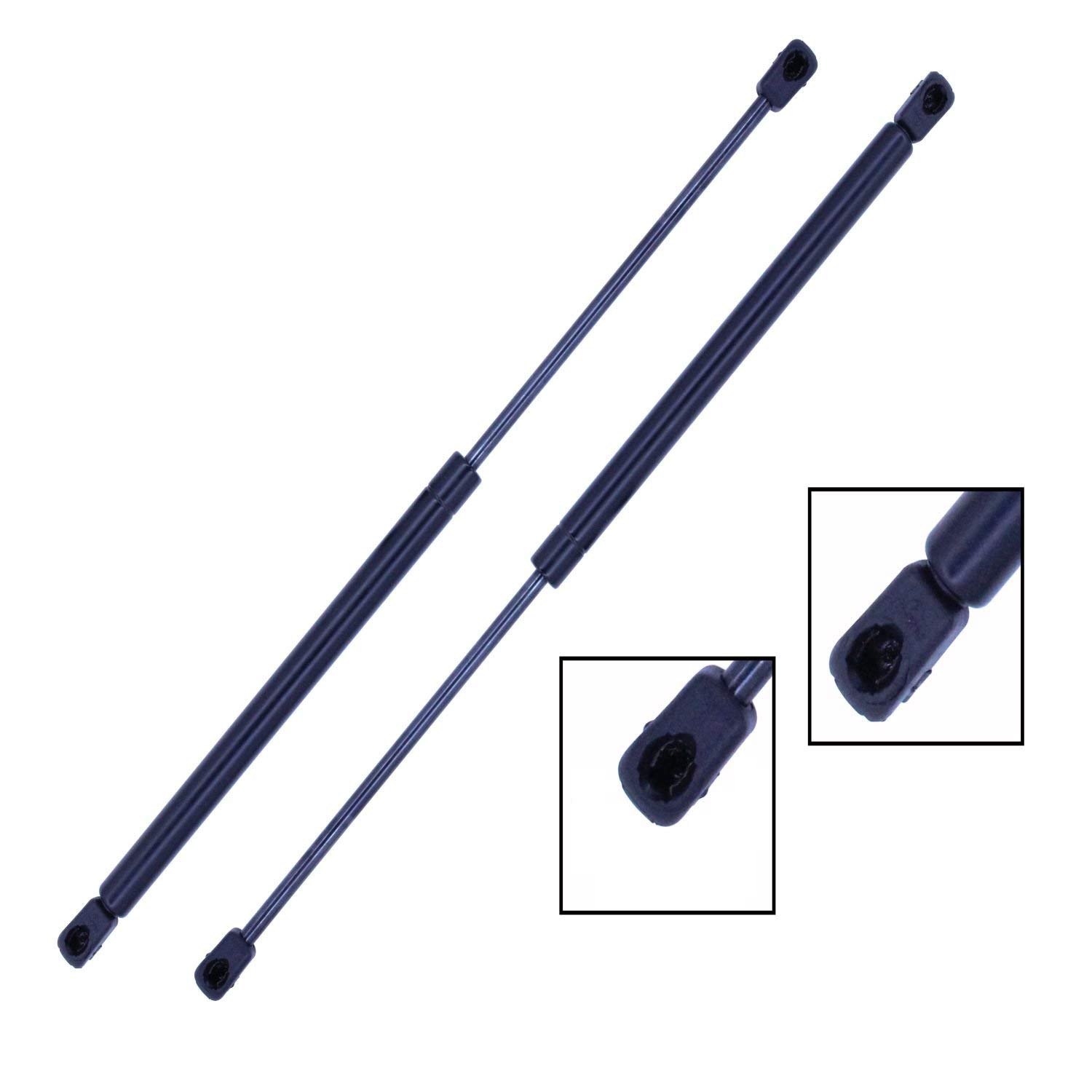2-Piece Hood Lift Support Kit for 2014-2017 Jeep Cherokee - Easy DIY Installation & Improved Engine Access
