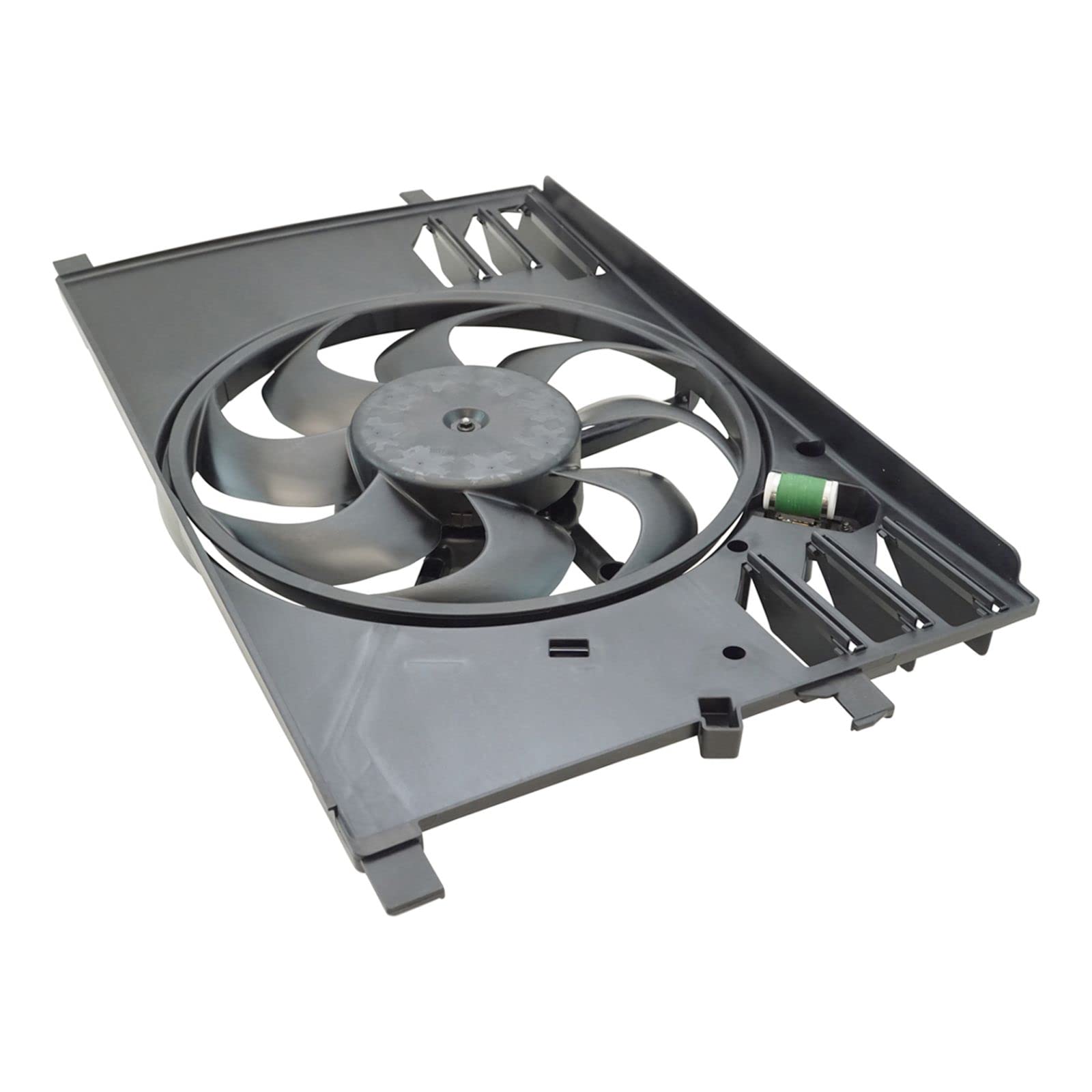 High-Performance Radiator Cooling Fan Assembly for 2016-2018 Fiat 500X, 2015-2018 Jeep Renegade & 2015-2022 Ram ProMaster City - Direct Fit Replacement Part FI3115102 - Perfect for Engine Overheating Prevention & Summer Driving