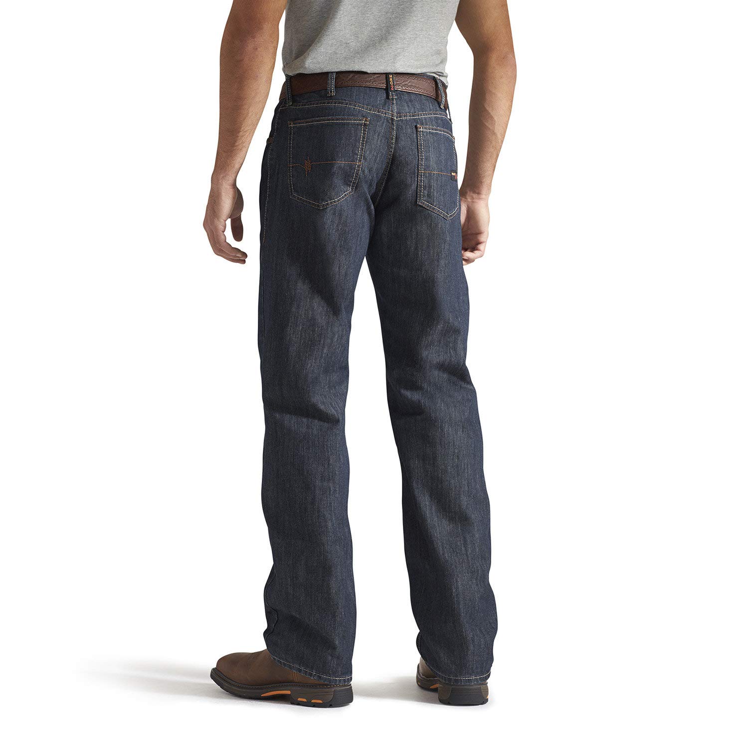 Ariat Men's FR M3 Loose Fit Stackable Straight Leg Jeans - Comfortable Workwear for Construction, Farming & Outdoor Activities