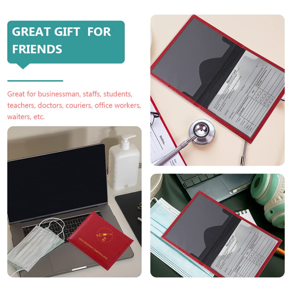 Premium 2-Pack Leather Card Holder Set - Durable Card Protectors & Organizers for Credit Cards, ID, Business Cards - Perfect for Travel, Office & Everyday Use