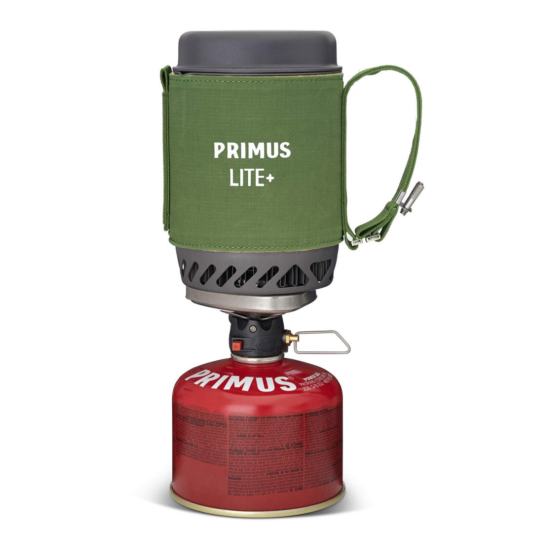 Primus Lite Plus Backpacking Gas Stove - Compact & Lightweight Camping Stove for Hiking, Backpacking & Outdoor Adventures (Fern Green)