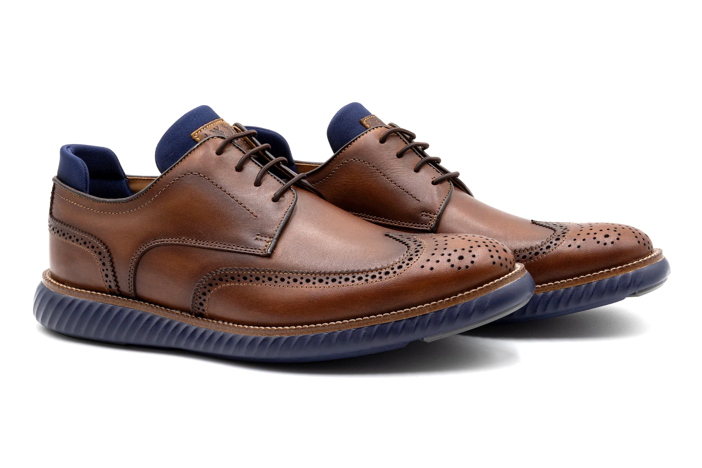 Martin Dingman CountryAire Wingtip Men's Dress Shoes - Classic Oxford Style for Business, Office & Formal Occasions
