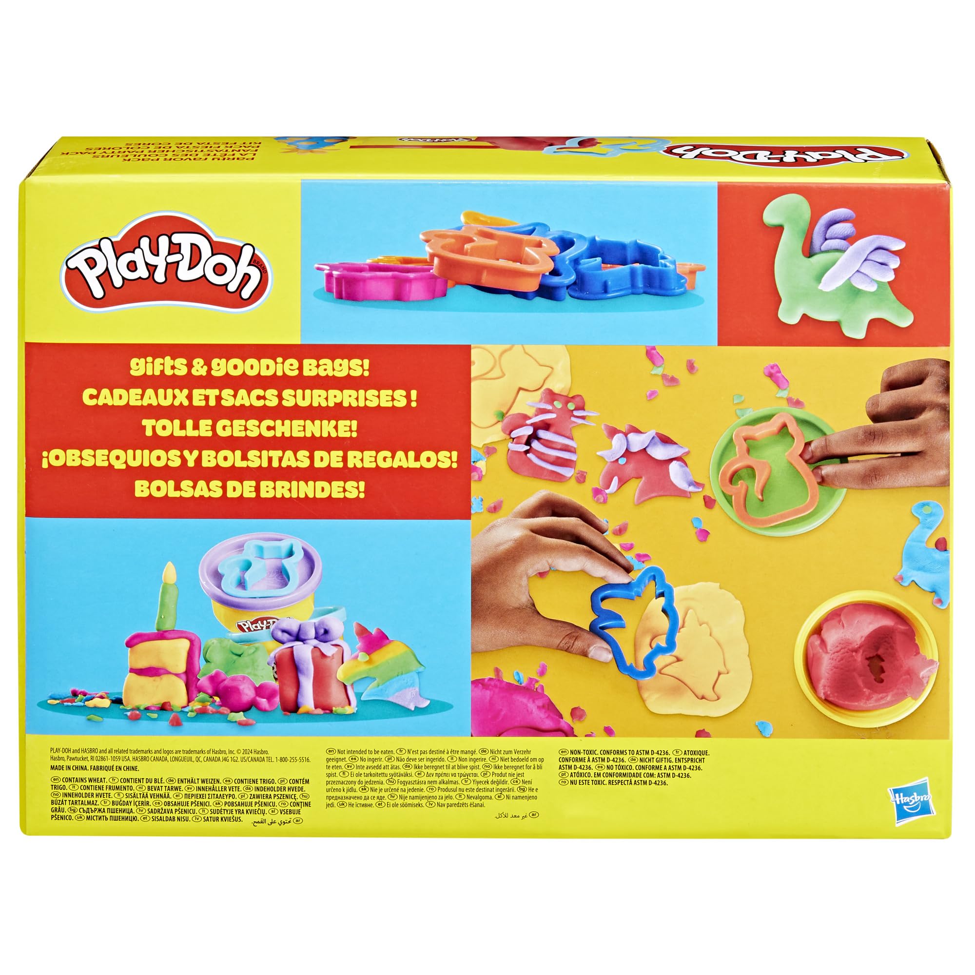 Play-Doh Party Favor Pack - Bulk 24 Pack of Non-Toxic Modeling Compound with Fun Cutters | Perfect for Kids Birthday Parties, Classroom Rewards & Goodie Bag Fillers | Safe Creative Play for Children Ages 3+ (Amazon Exclusive)