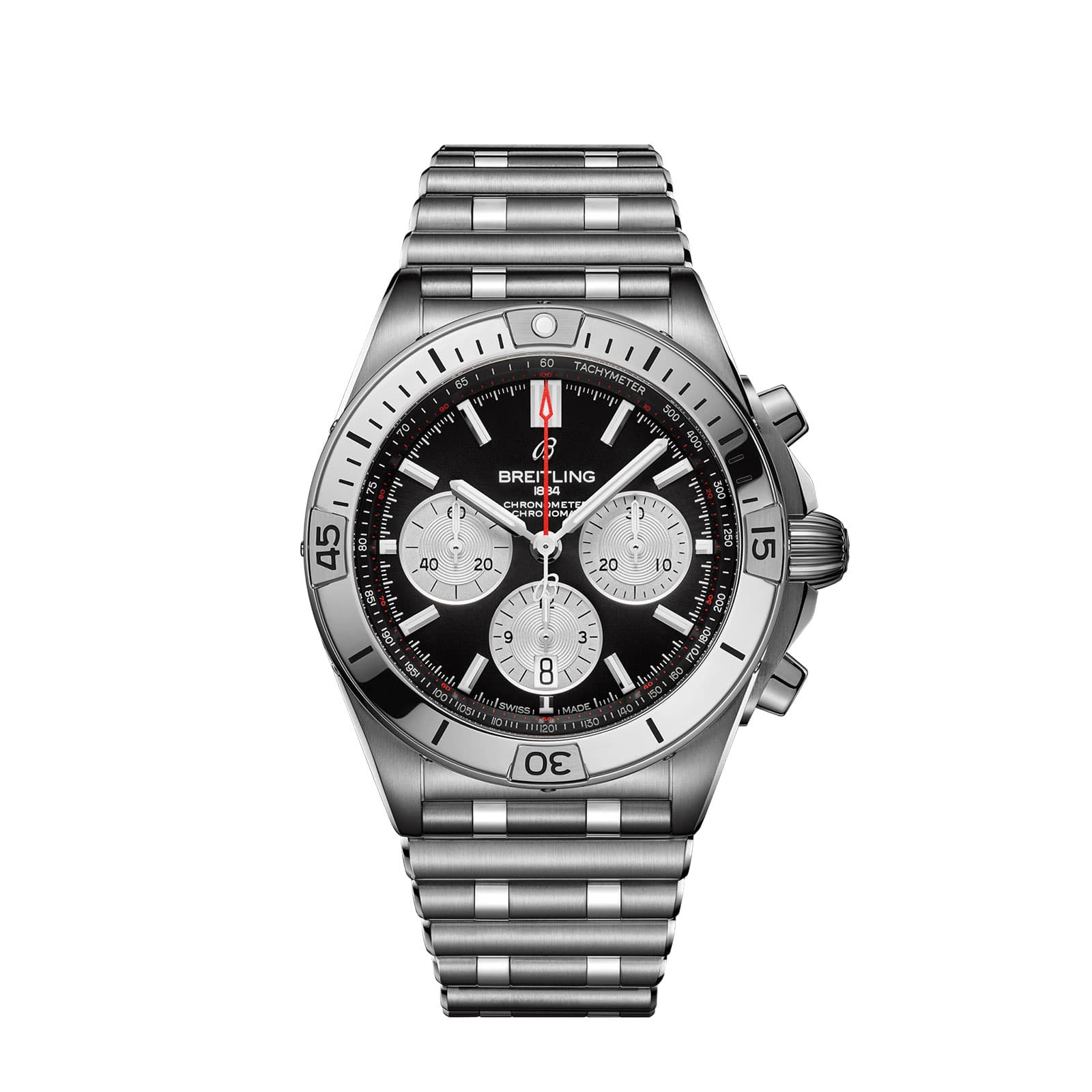 Breitling Chronomat B01 42 AB0134101B1A1 Automatic Men's Watch - Luxury Swiss Timepiece for Business, Travel & Special Occasions