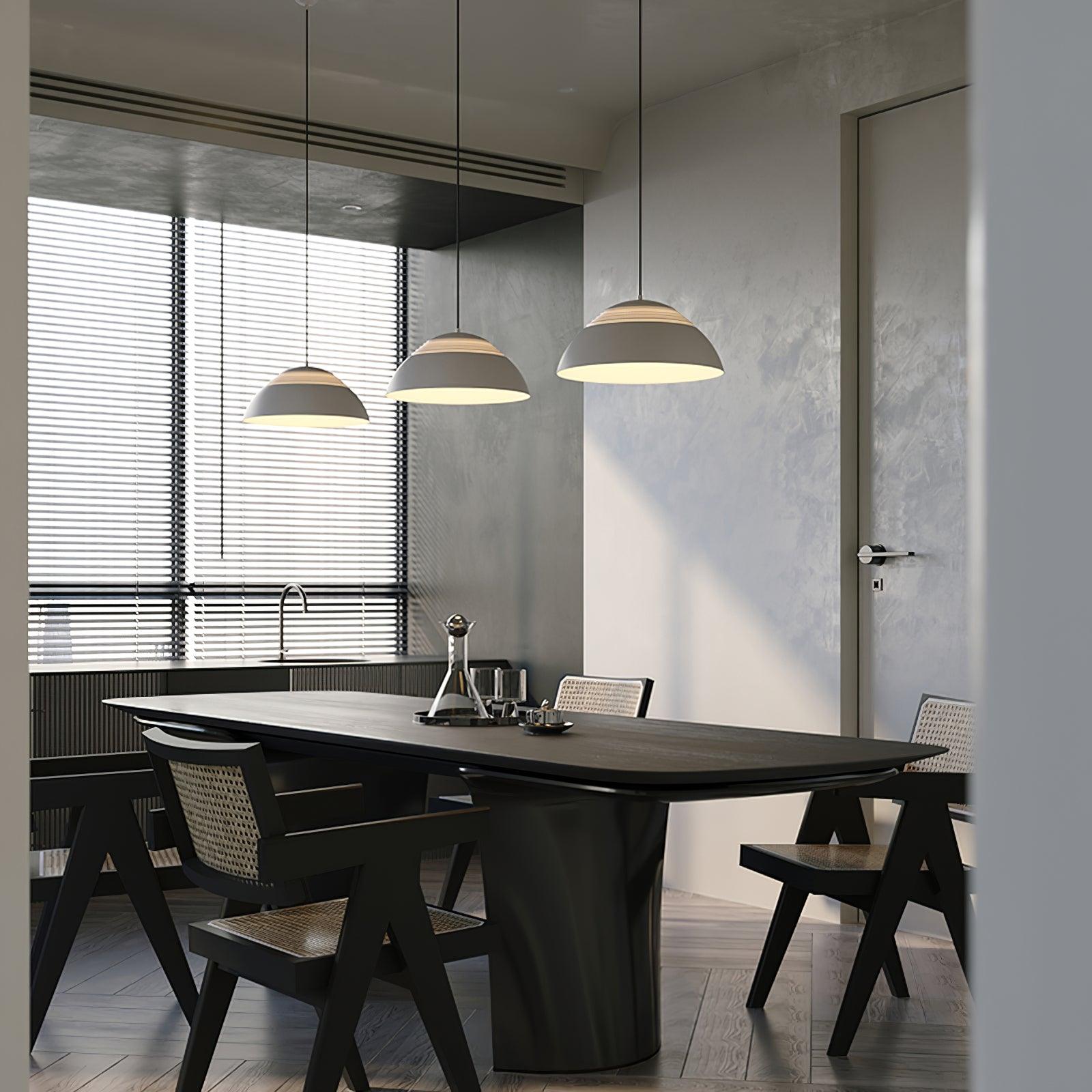 Modern Pendant Lamp with Fabric Shade - Stylish Ceiling Light for Living Room, Bedroom, or Dining Room Decor