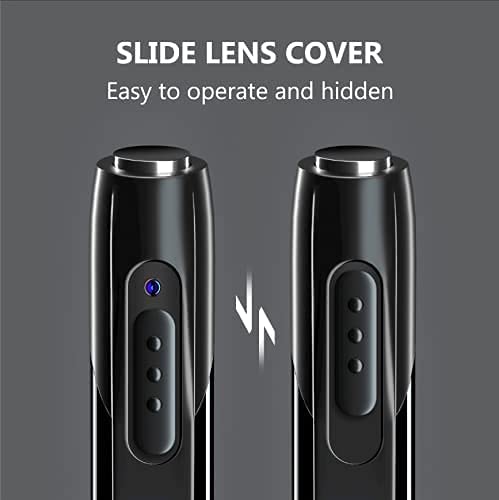 SKY HUB Spy 1080P Full HD Hidden Pen Camera - 100 Minute Battery Life, Pocket Security Camera with Video & Audio Recording for Indoor/Outdoor Use | Perfect for Covert Surveillance, Meetings, Lectures & Evidence Collection
