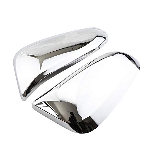 Toyota Fortuner Side Door Rearview Mirror Covers (2016-2020) - ABS Exterior Mirror Caps Trim Accessories for Enhanced Style & Protection - Perfect for Off-Roading & Daily Commuting