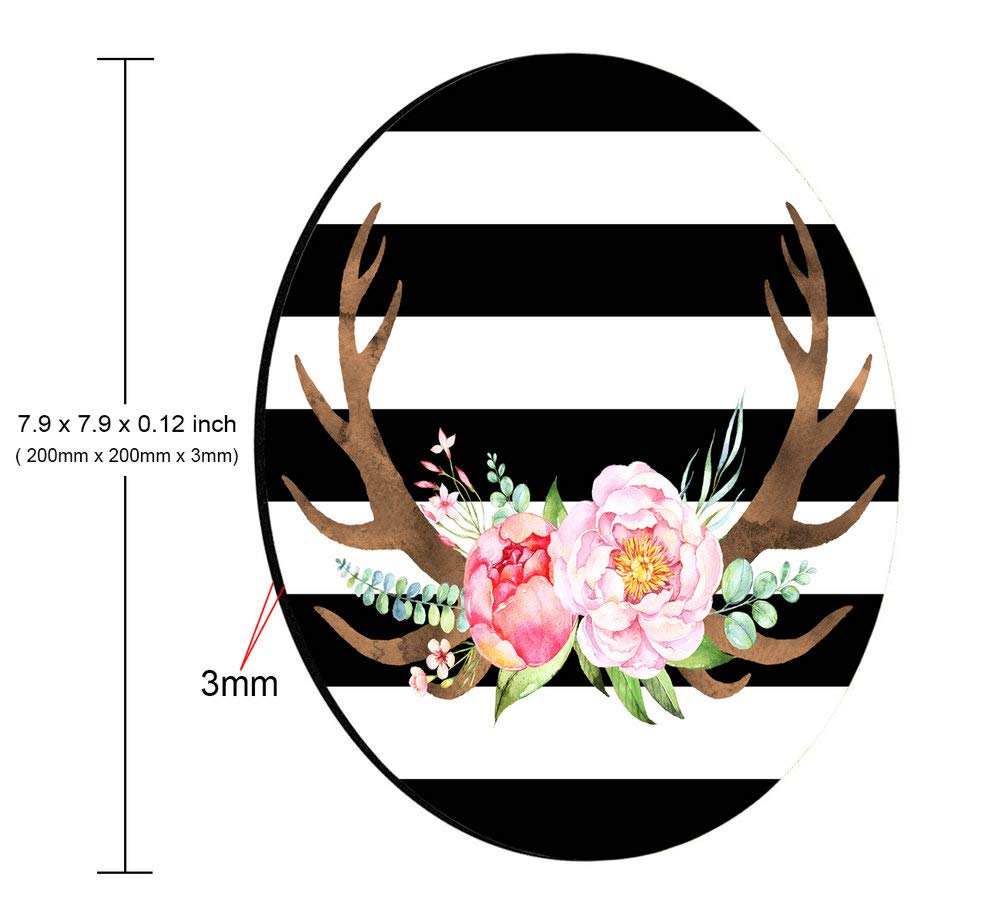 Deer Antler Mouse Pad - 7.9