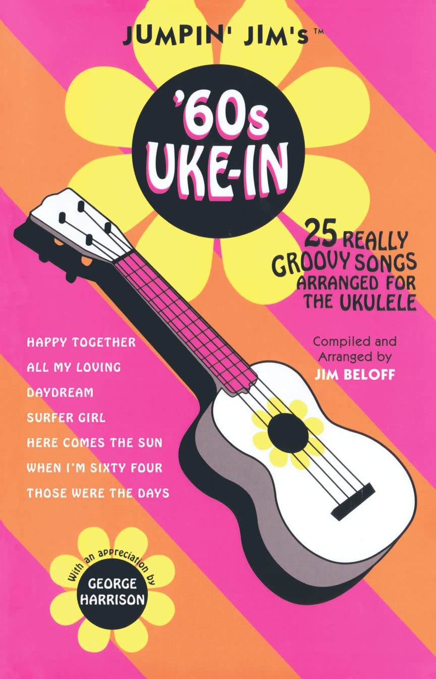 Jumpin' Jim's 1960s Ukulele Solo Book - Vintage Uke Sheet Music for Beginners & Intermediate Players | Perfect for Hawaiian Music, Beach Performances & Retro Music Lovers