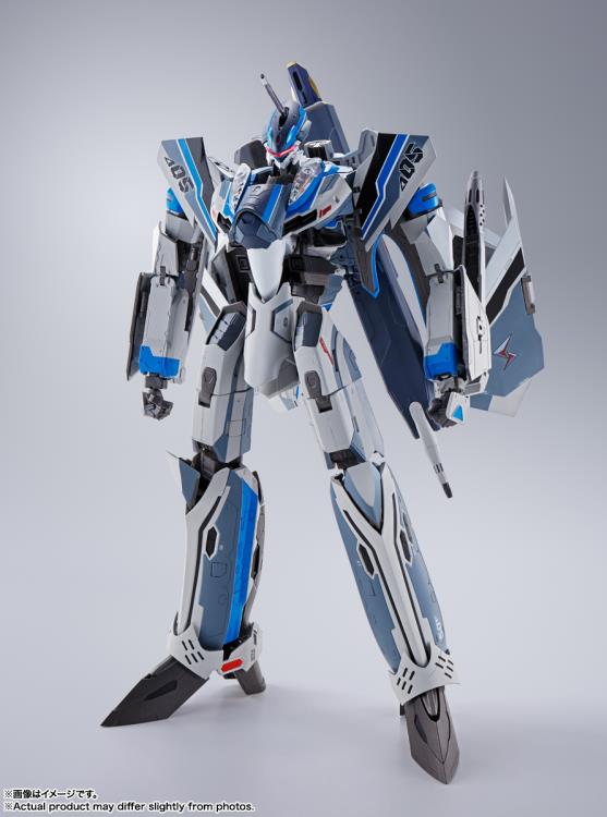 Bandai DX Chogokin VF-31AX Kairos Plus Hayate Immerman Custom Action Figure - Macross Delta Movie Edition | Collectible Anime Mecha Model for Display & Play | Perfect for Anime Fans & Model Collectors
