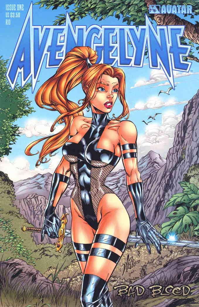 Avengelyne Bad Blood #1A VF Comic - Al Rio Variant for Collectors