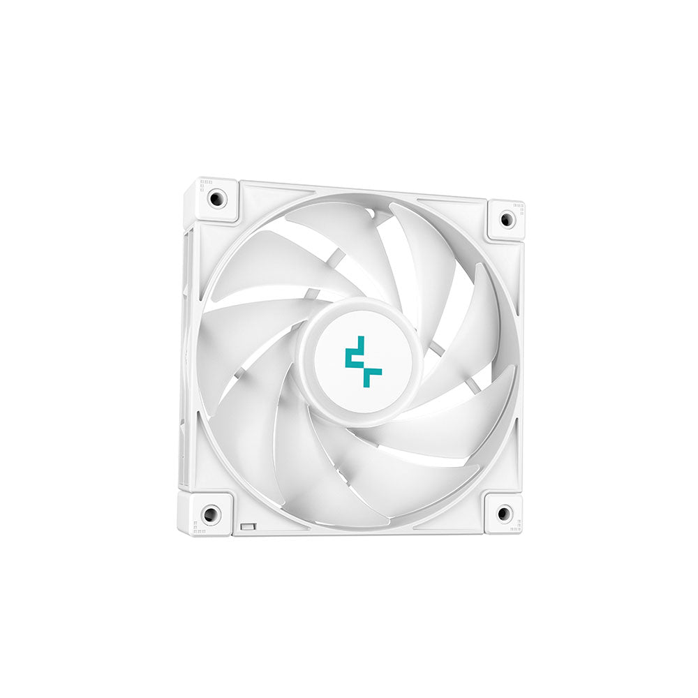 Deepcool LS720 WH Premium Liquid CPU Cooler - High Performance AIO Water Cooling System for Gaming PCs & Workstations - Perfect for Overclocking & Silent Operation