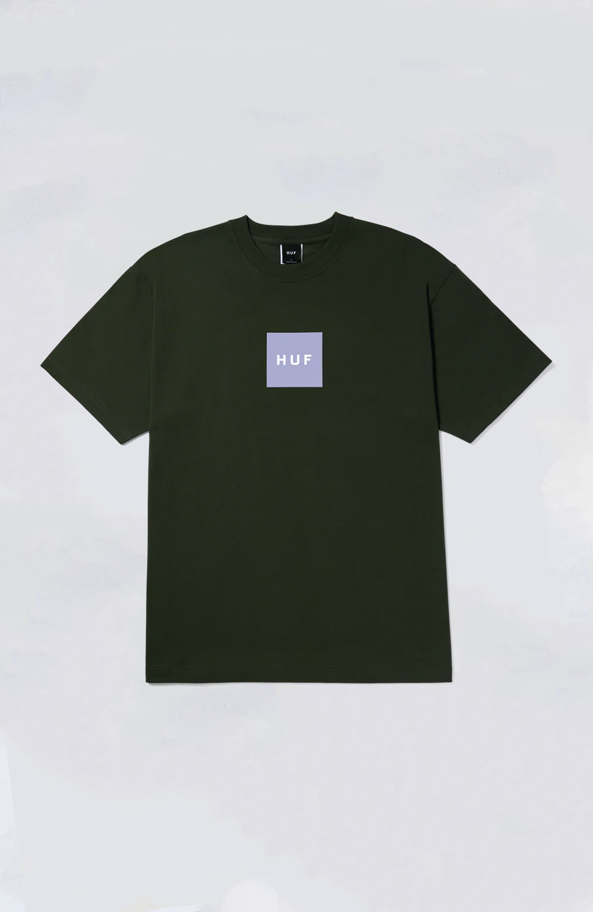 HUF Set Box Short Sleeve T-Shirt for Men - Casual Streetwear Graphic Tee - Perfect for Summer Outfits and Skateboarding