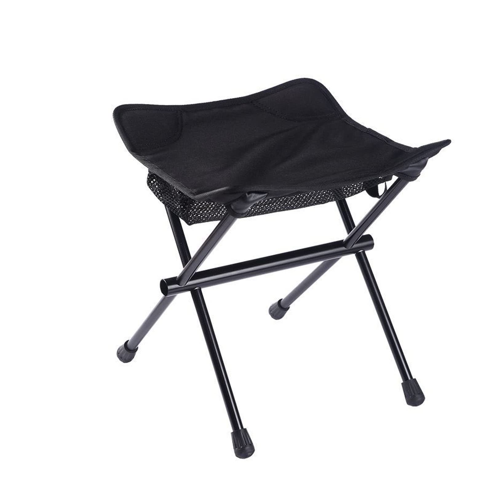 Portable Aluminum Alloy Folding Chair for Outdoor Activities - Lightweight Beach, Picnic, Camping & Travel Stool (Black, Universal Size) - Perfect for Backyard BBQs, Park Outings & Tailgating
