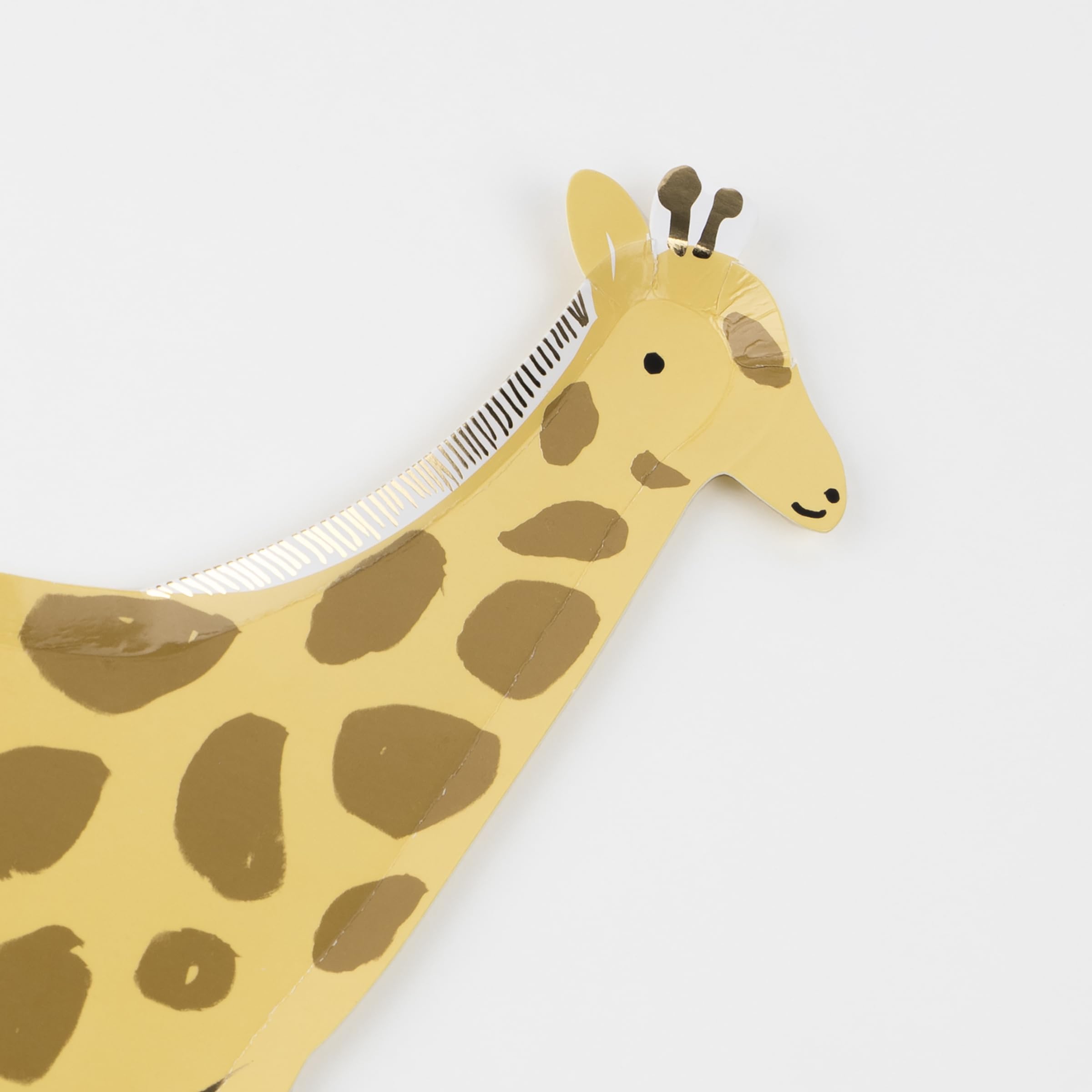 Meri Meri Disposable Safari Plates - Pack of 8 Jungle Themed Party Plates for Birthday, Baby Shower & Safari Decorations - Perfect for Kids Parties, Themed Events & Animal Lovers