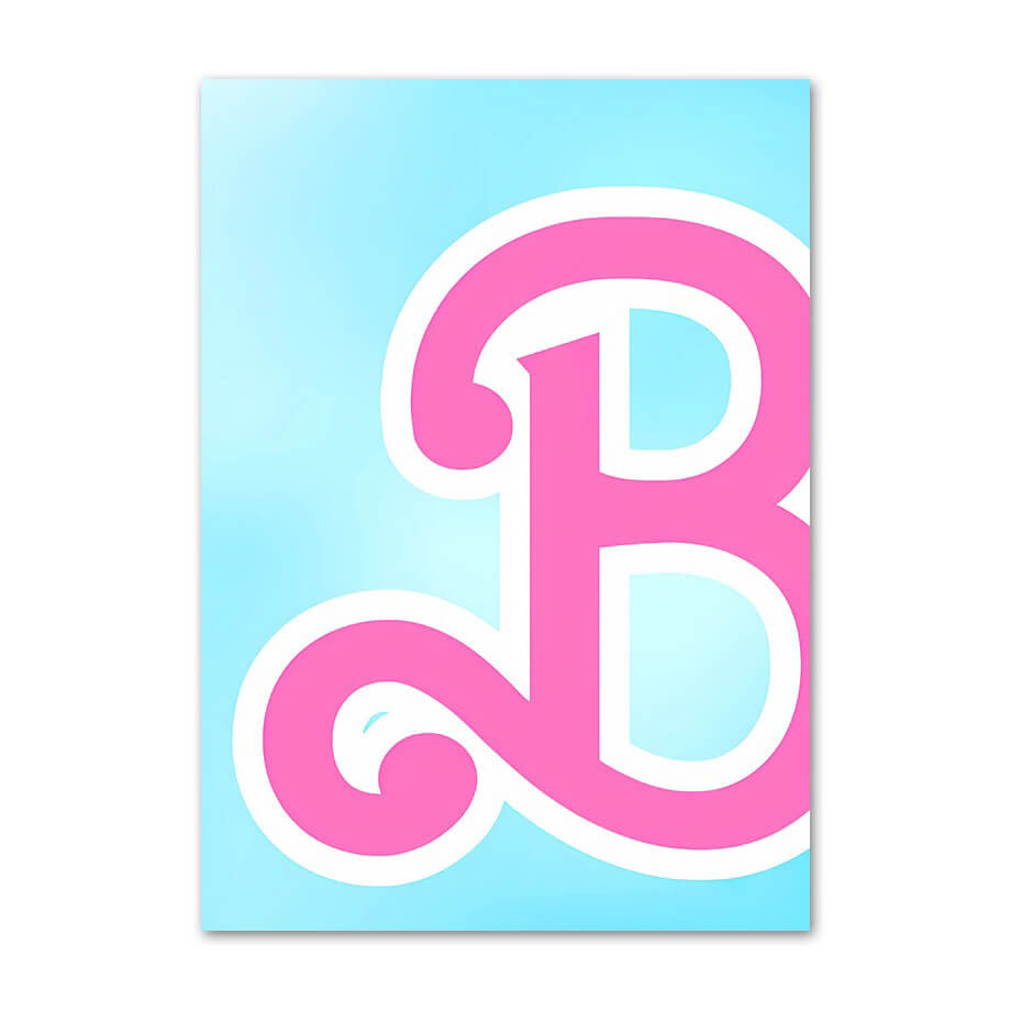 Barbiecore Aesthetic Wall Art Canvas Posters - Pink & Glam Decor for Girls Room, Bedroom, Living Room | Trendy Home Decor & Gift Idea