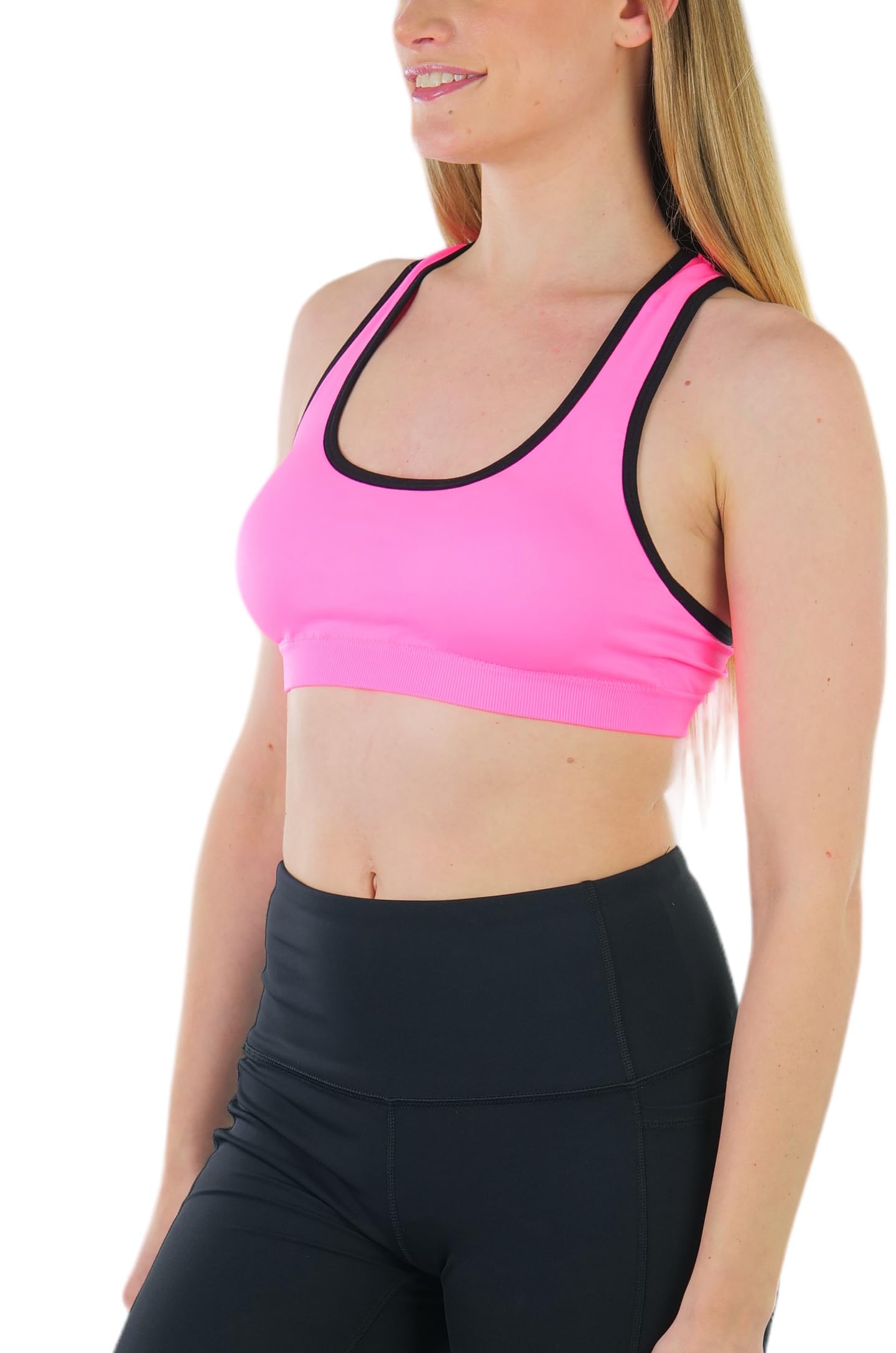 ToBeInStyle Women's Seamless Wire-Free Sports Bras & Bralettes - Supportive Comfort for Yoga, Gym & Everyday Wear