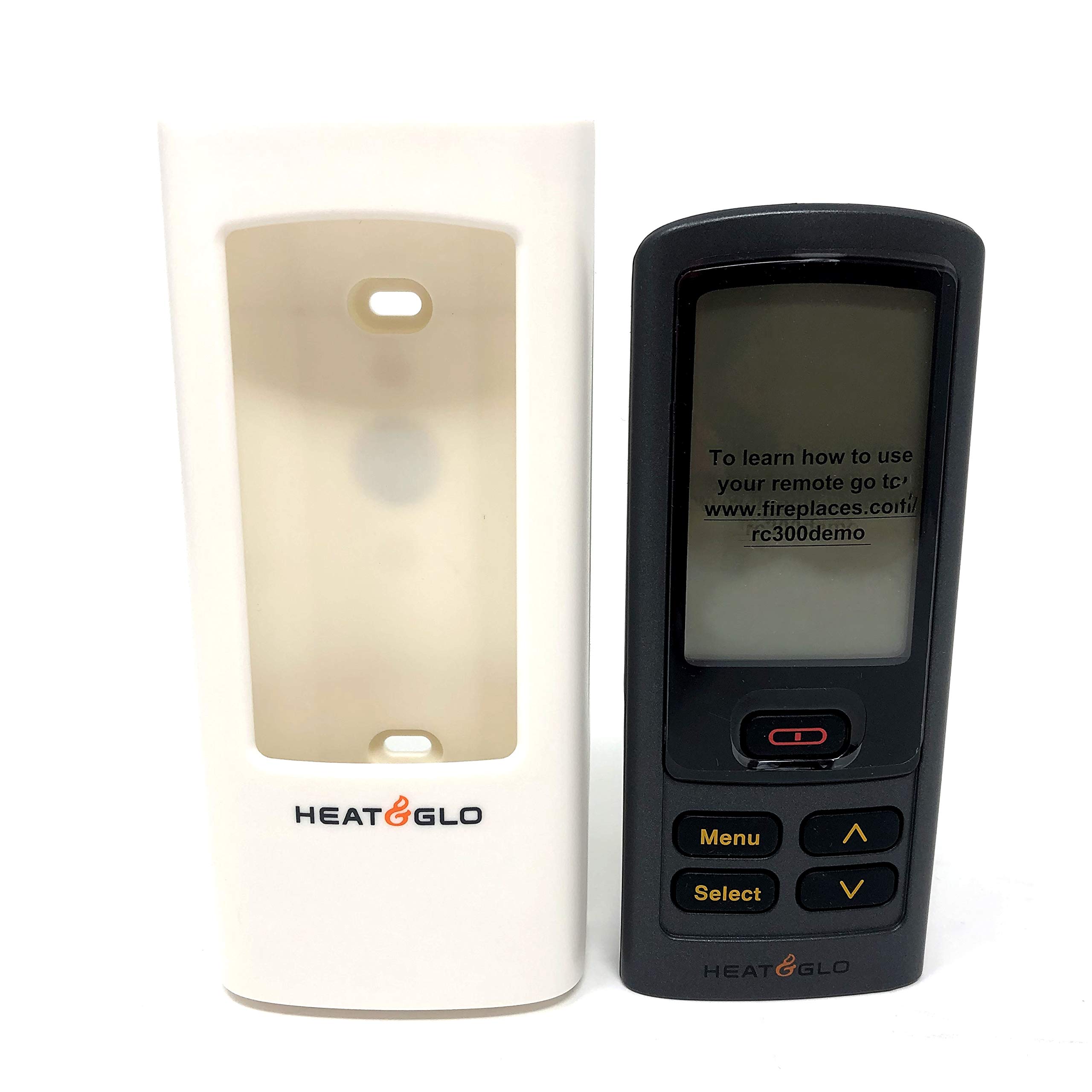 Heat & Glo RC300 Fireplace Remote Control Transmitter (2166-330) - Perfect for Gas Fireplace, Electric Fireplace & Home Heating Systems