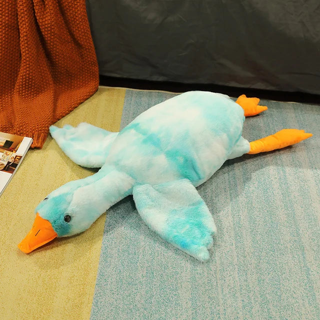 50cm Mini Lying Duck Plush Toy - Kawaii Animal Goose Stuffed Pillow for Kids, Soft Cushion Mat for Girls Bedroom Decor, Birthday Gift for Children (Perfect for Nursery, Playroom & Sleep Comfort)