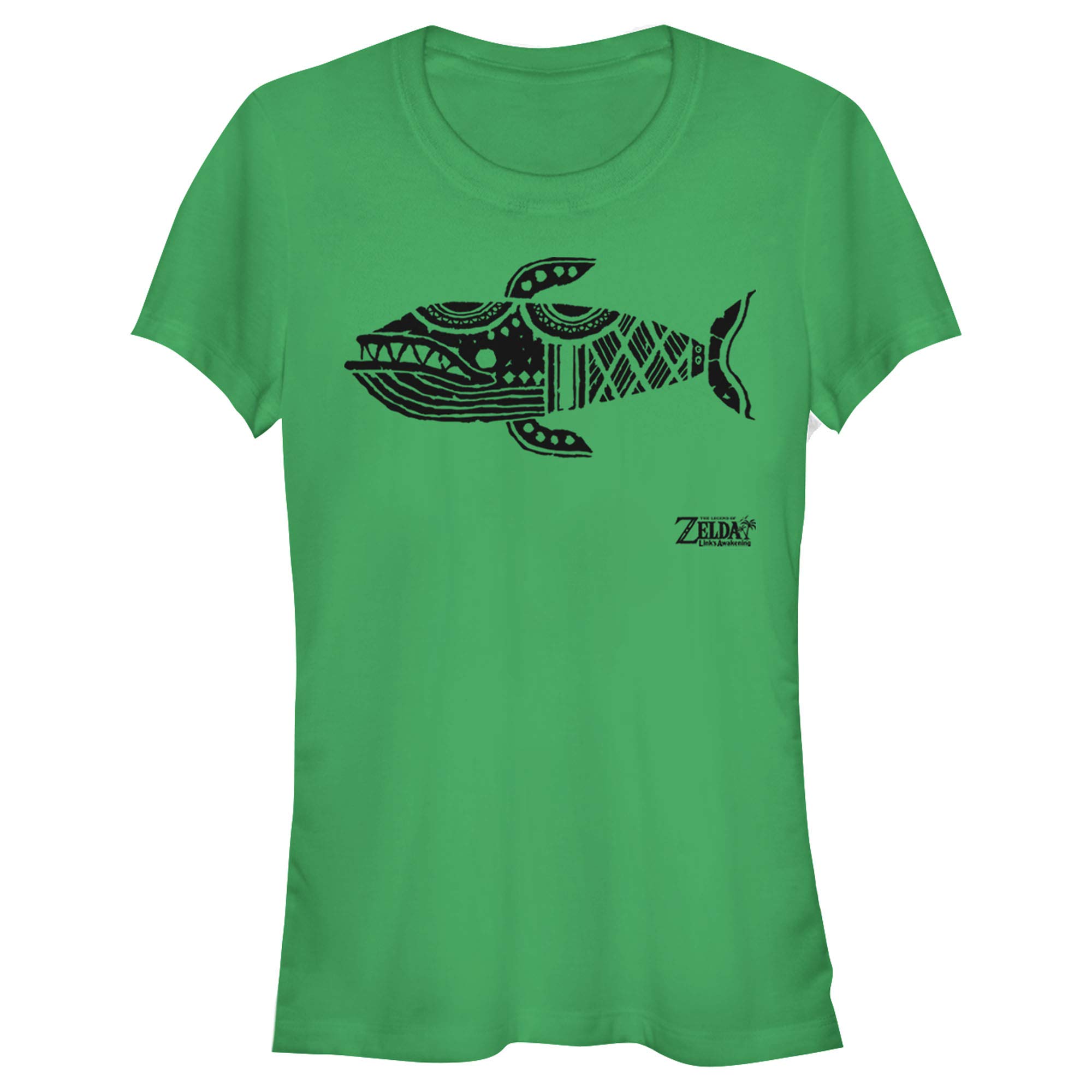 Nintendo Legend of Zelda Link's Awakening Whale Hieroglyphic T-Shirt for Kids - Official Licensed Video Game Tee for Boys & Girls - Perfect for Gaming, Cosplay & Zelda Fans