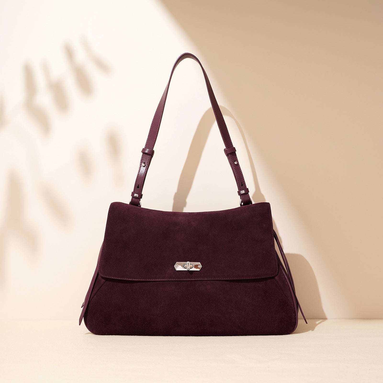 Sleek Minimalist Shoulder Bag for Women - Lightweight Crossbody Purse with Adjustable Strap - Perfect for Work, Travel & Everyday Use