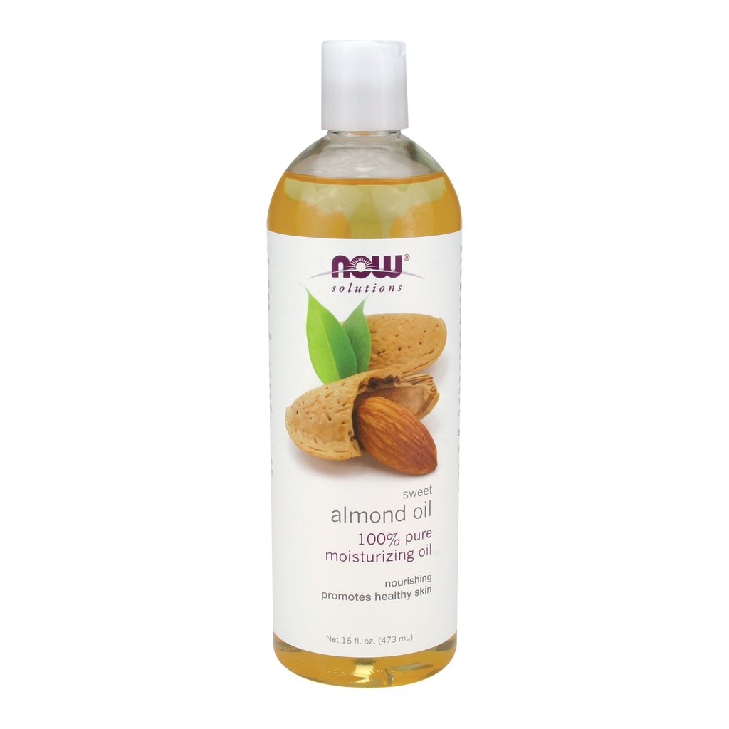 Now Foods Sweet Almond Oil - 16 oz. 12 Pack | Pure Natural Moisturizer for Skin & Hair Care | DIY Beauty, Massage & Aromatherapy Essential Oil