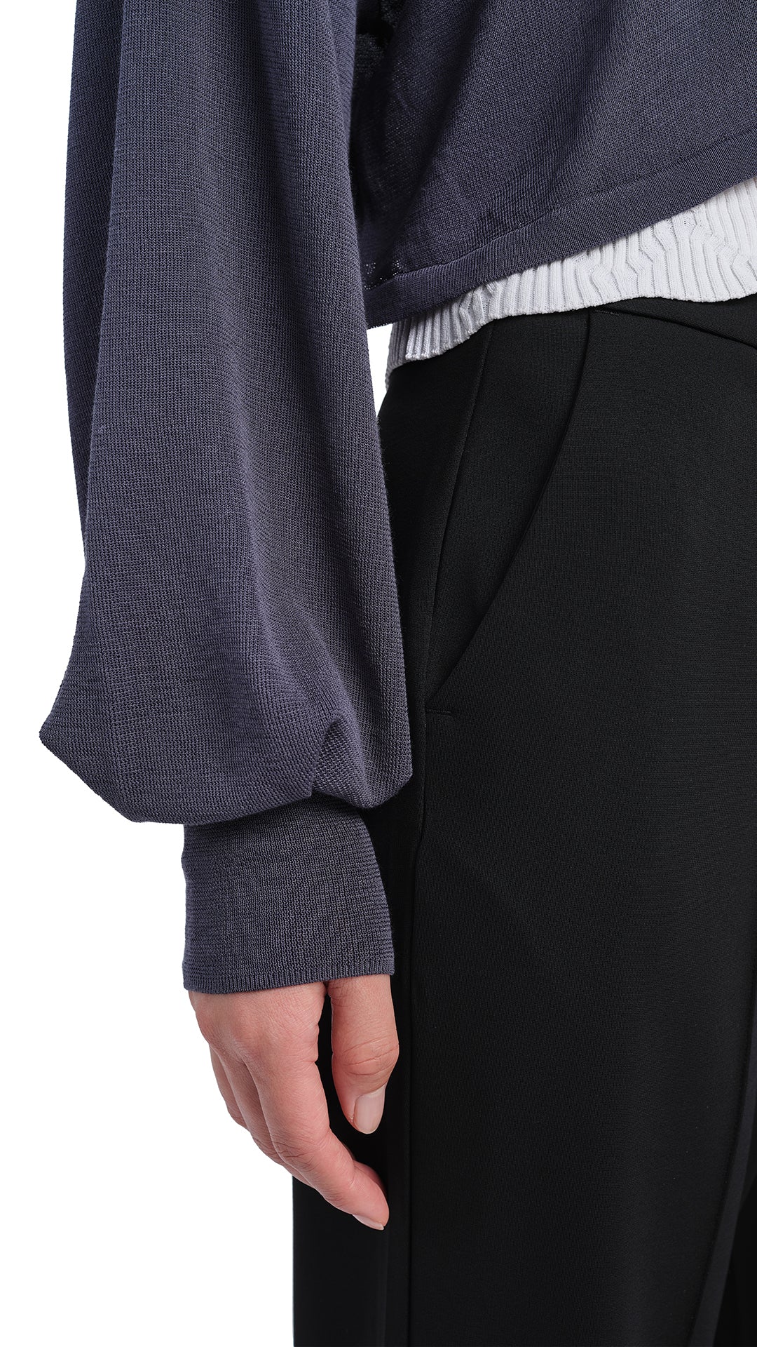 Cropped Sweater for Women - Soft & Stylish Knit Pullover - Perfect for Fall & Winter Layering | Casual Outfits & Cozy Home Wear