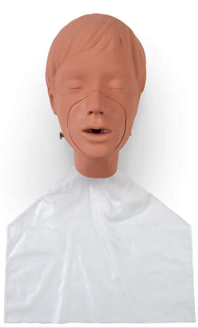 Adult Replacement Head for Realistic Dolls - Perfect for Collectors, Repair, and Role-Play Scenes