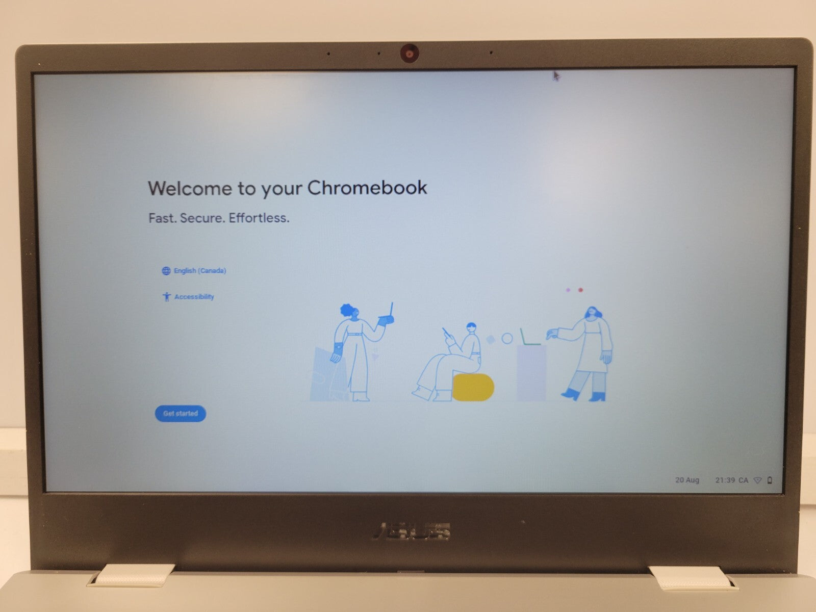 ASUS CX1400CN Chromebook Laptop - 14