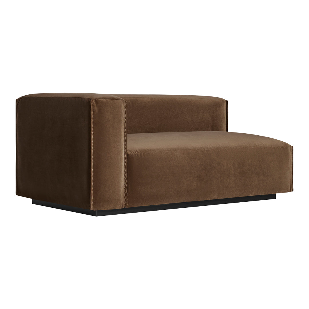 Cleon One Arm Sofa - Modern Single Armrest Loveseat for Small Spaces, Living Room, Apartment, or Office - Perfect for Relaxing, Reading & Lounging