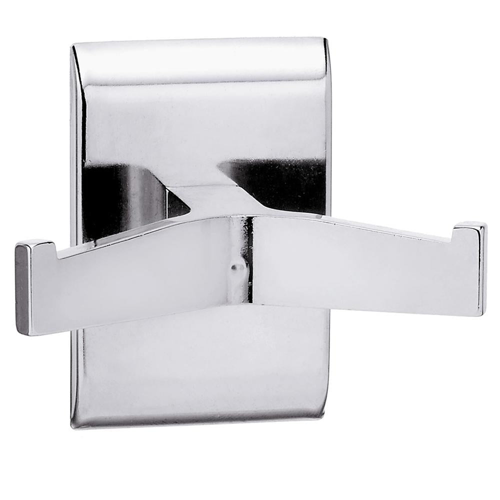 Bradley 912 00 Bradex Double Surface Mounted Robe Hook - Chrome Plated Bathroom & Bedroom Wall Hook for Towels, Robes & Clothes - Durable & Stylish Home Organization Solution